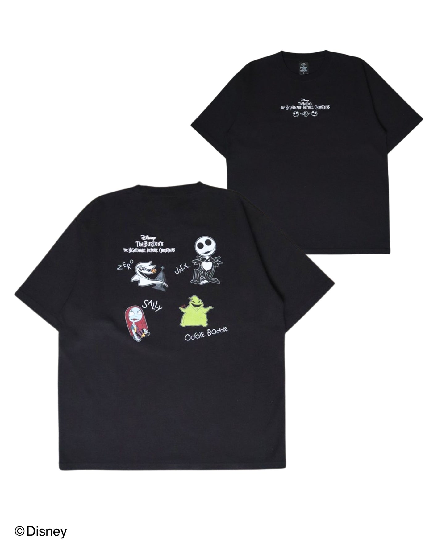 【ナイトメアー・ビフォア・クリスマス】Multi Illust Tee