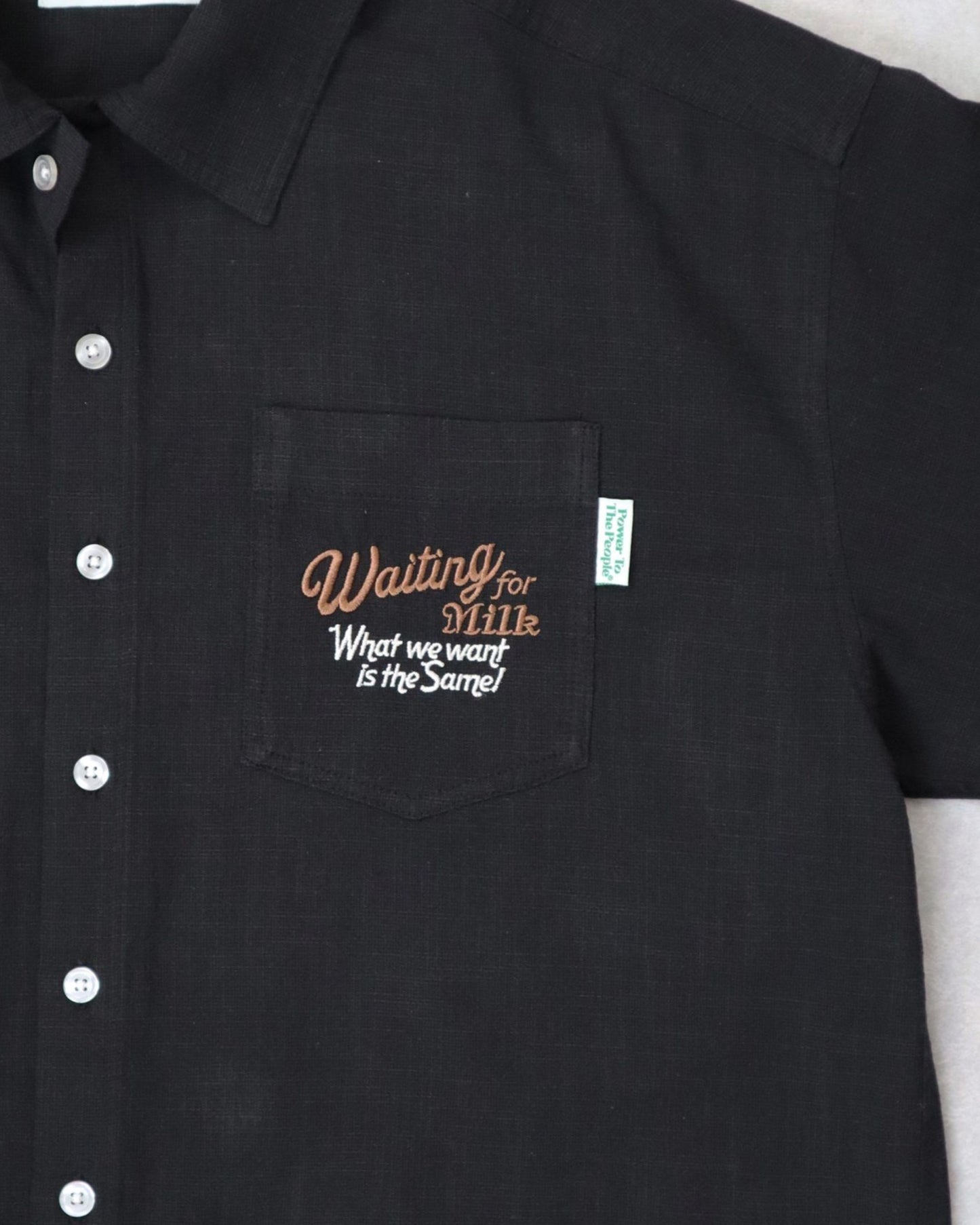 Cat Linen-Like Shirt