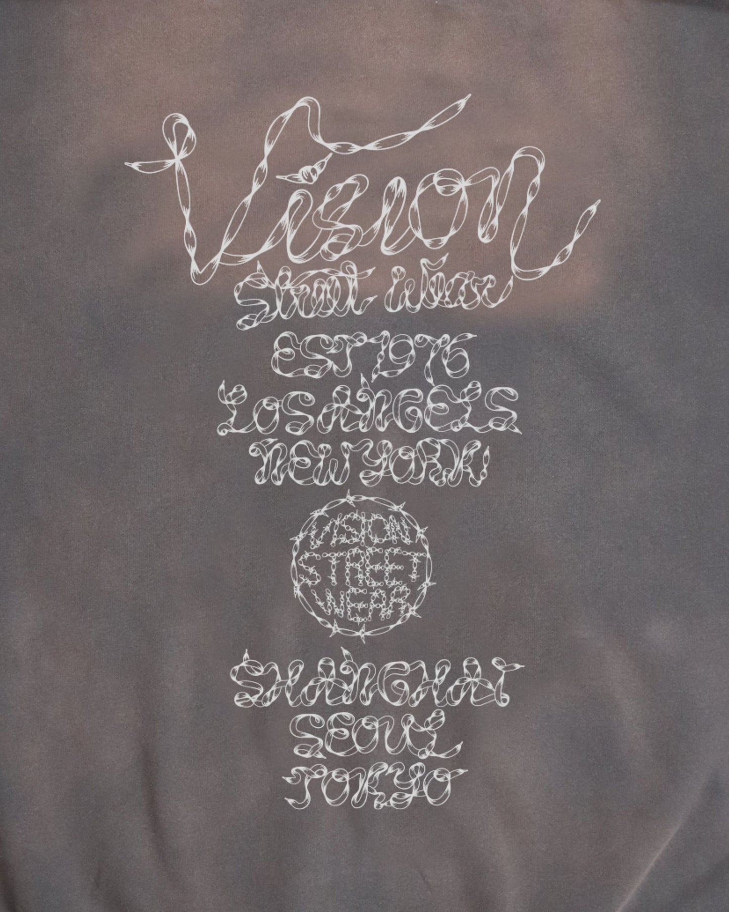 Faded Shoelace Hoodie
