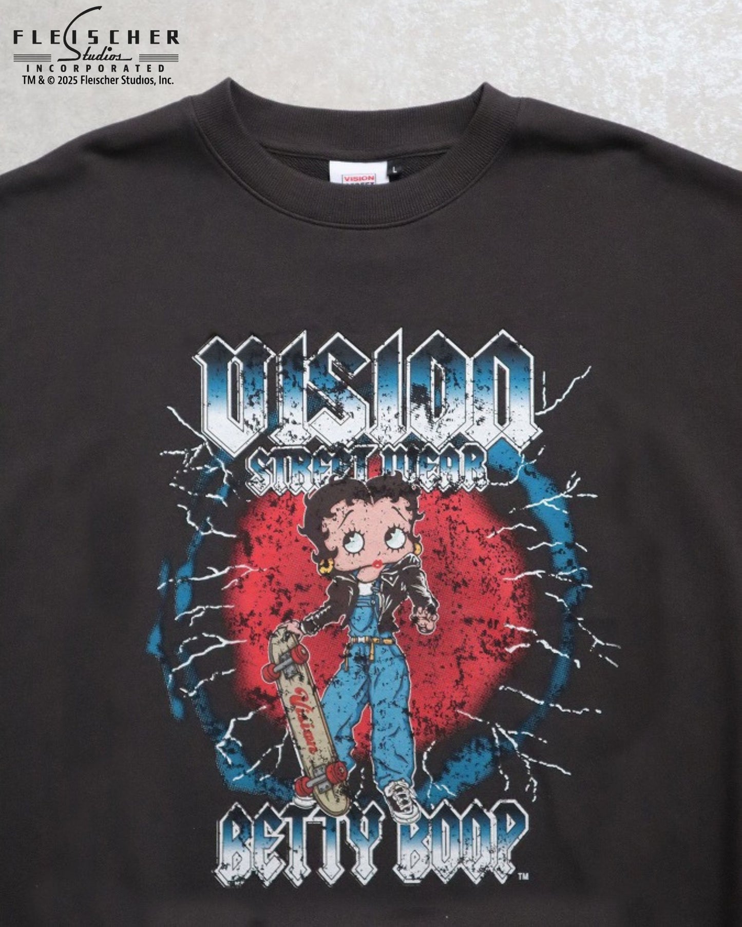 【BETTY BOOP™】 Vintage Sweatshirt