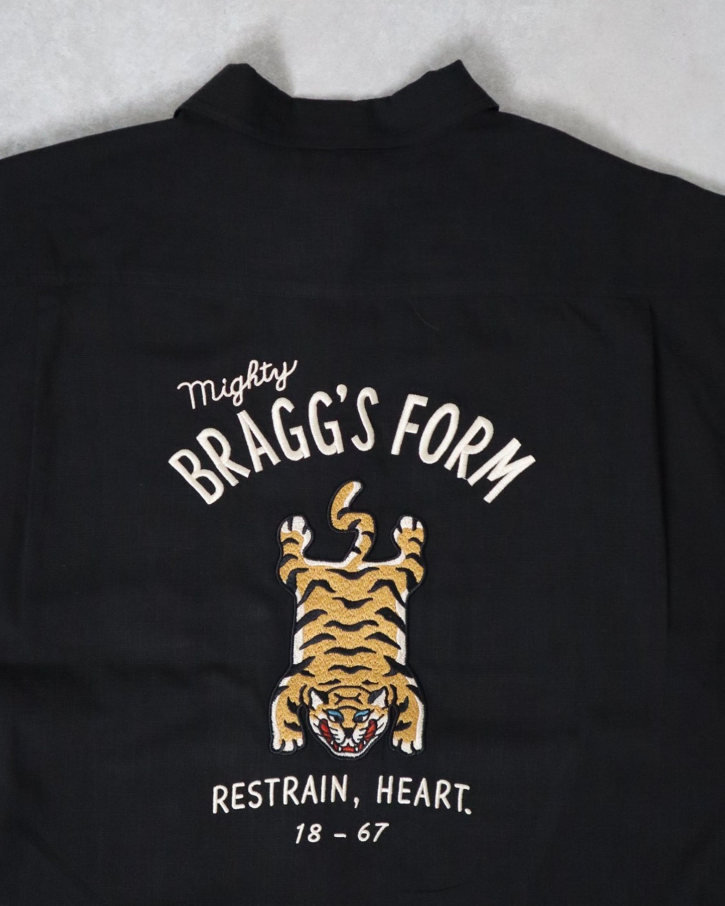 Tiger Linen-Like Shirt