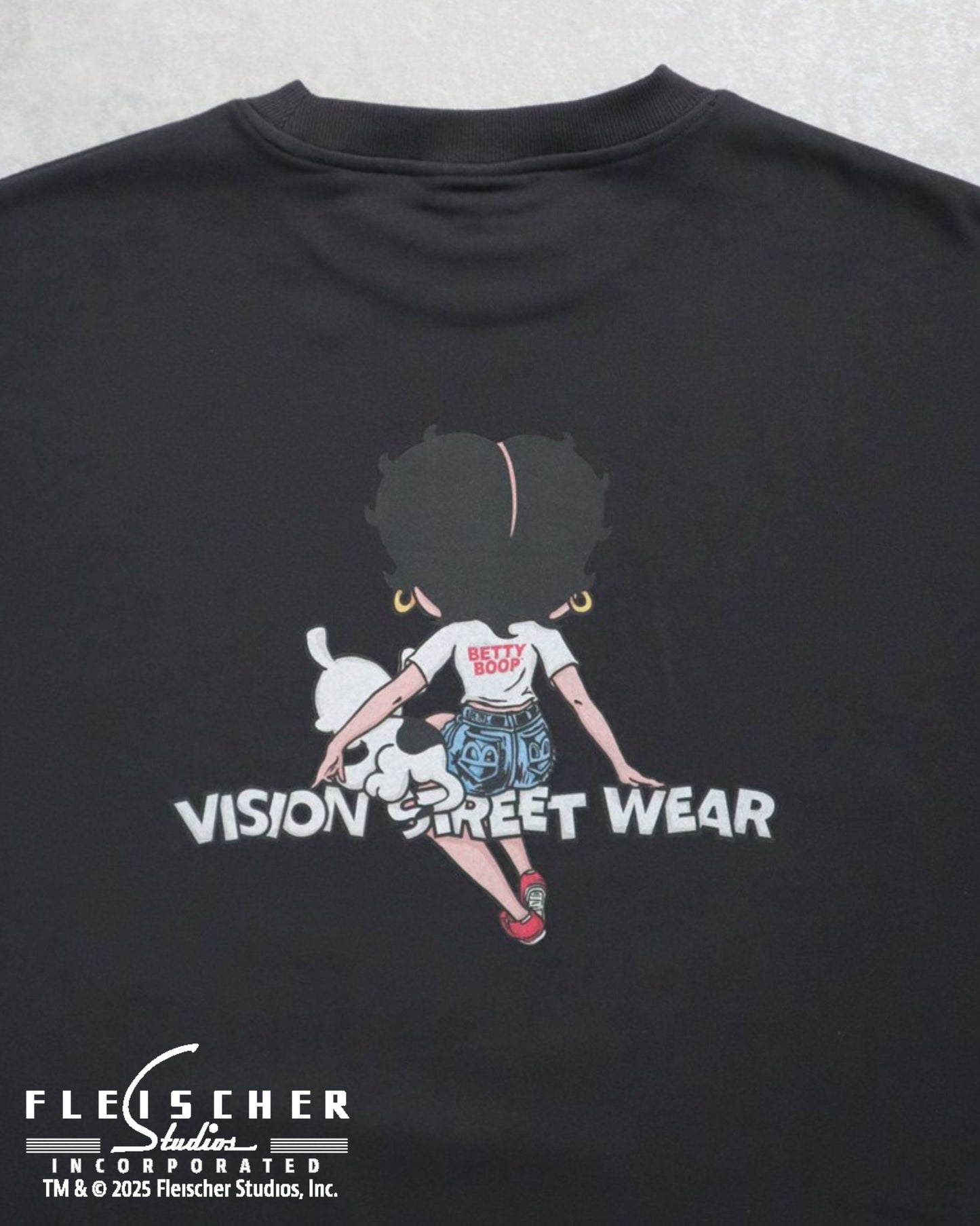 【BETTY BOOP™】 Front Back Sweatshirt