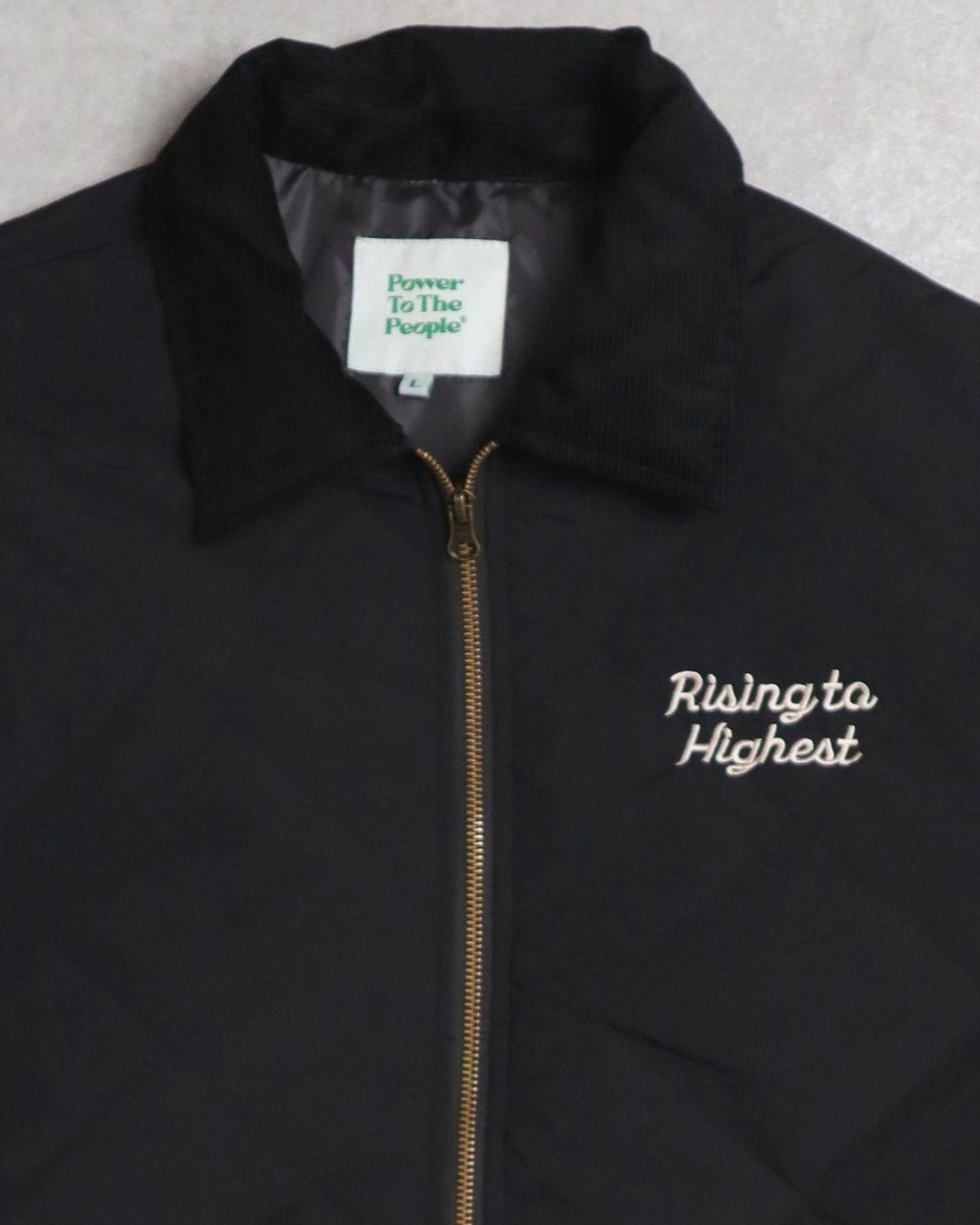 Embroidered Sleeve Quilted Jacket
