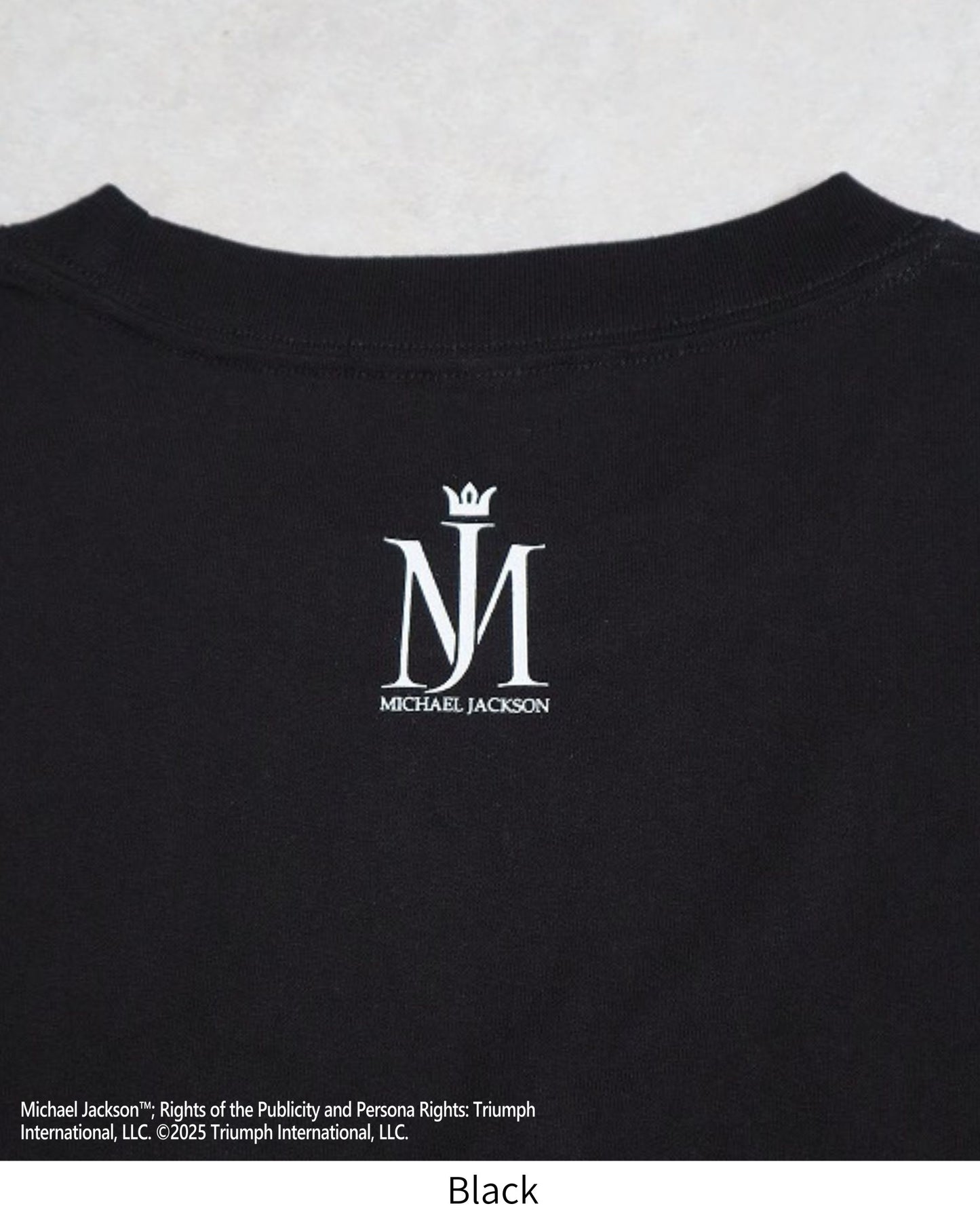 【Michael Jackson】Silver Foil Print Tee