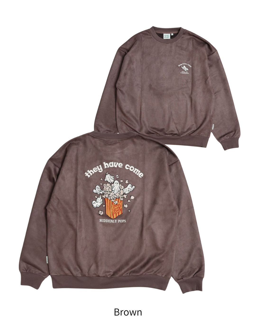 Ghost Suede Sweatshirt