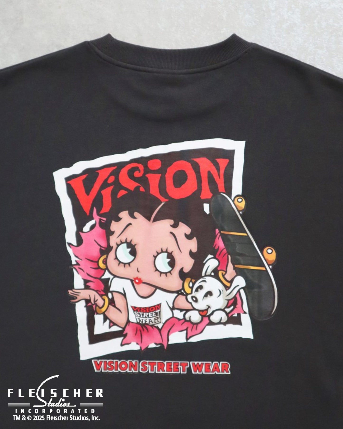 【BETTY BOOP™】 Front Back Sweatshirt