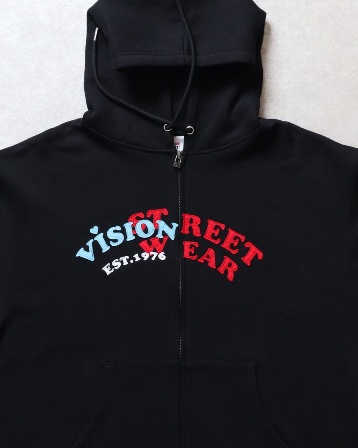 Felt Arch Zip Hoodie