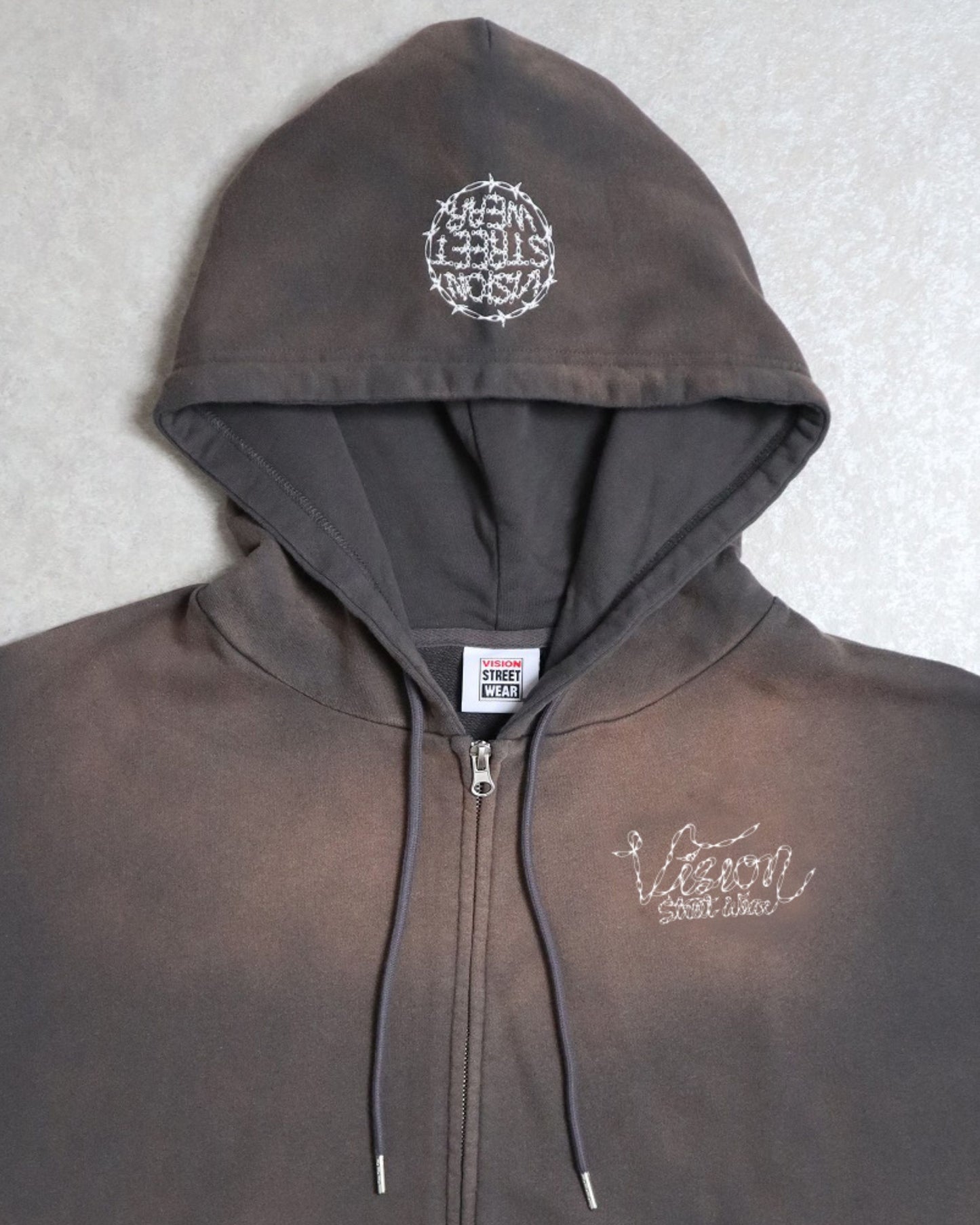 Faded Shoelace Hoodie