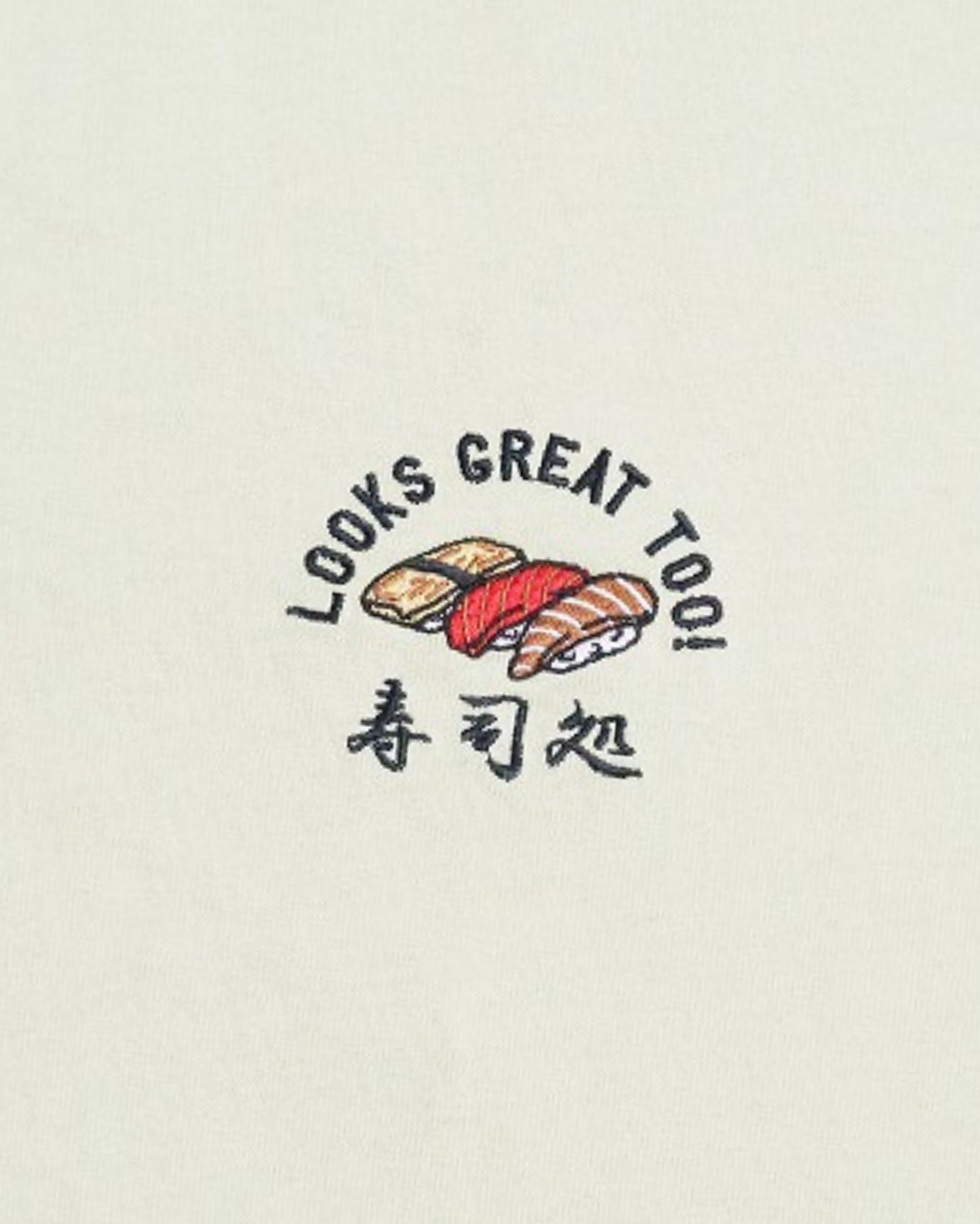 【JapanSeries】SUSHI Embroidered Tee