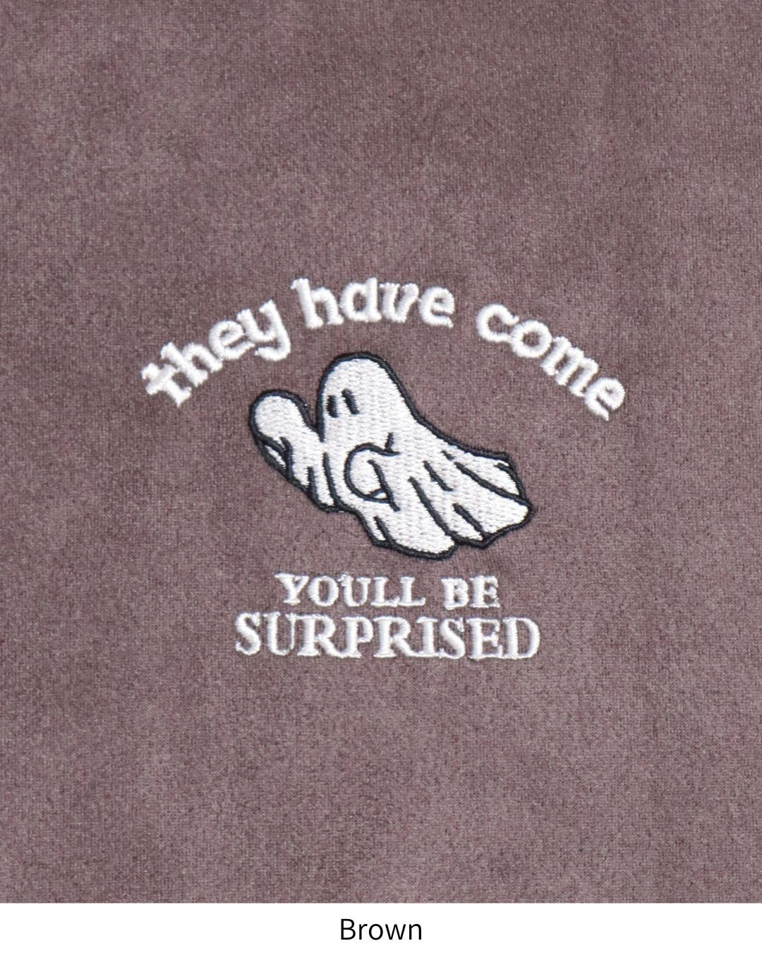 Ghost Suede Sweatshirt