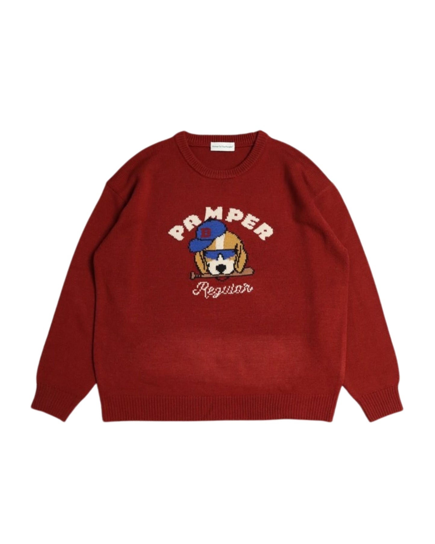 Dog Jacquard Knit