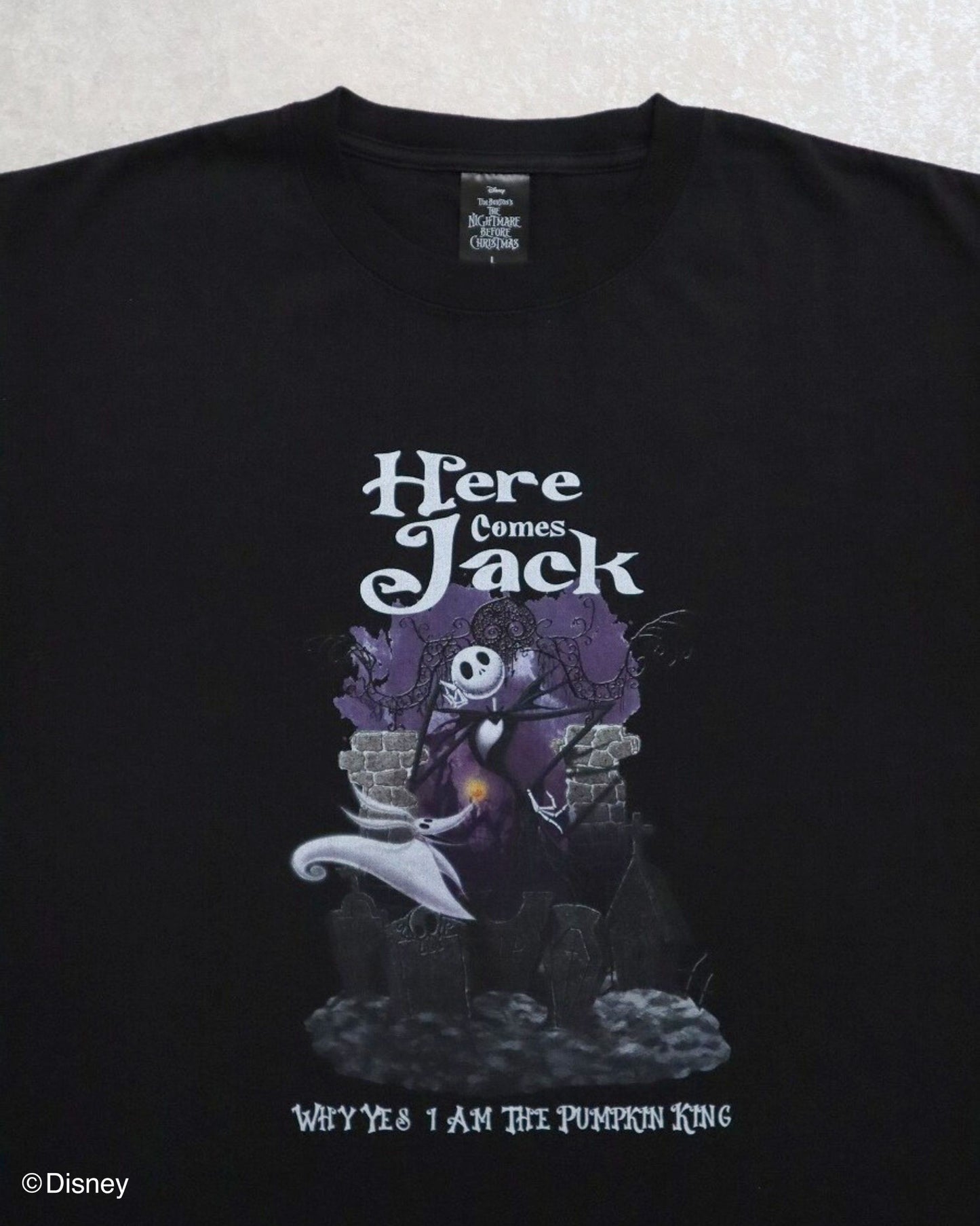 【ナイトメアー・ビフォア・クリスマス】Pumpkin King Tee