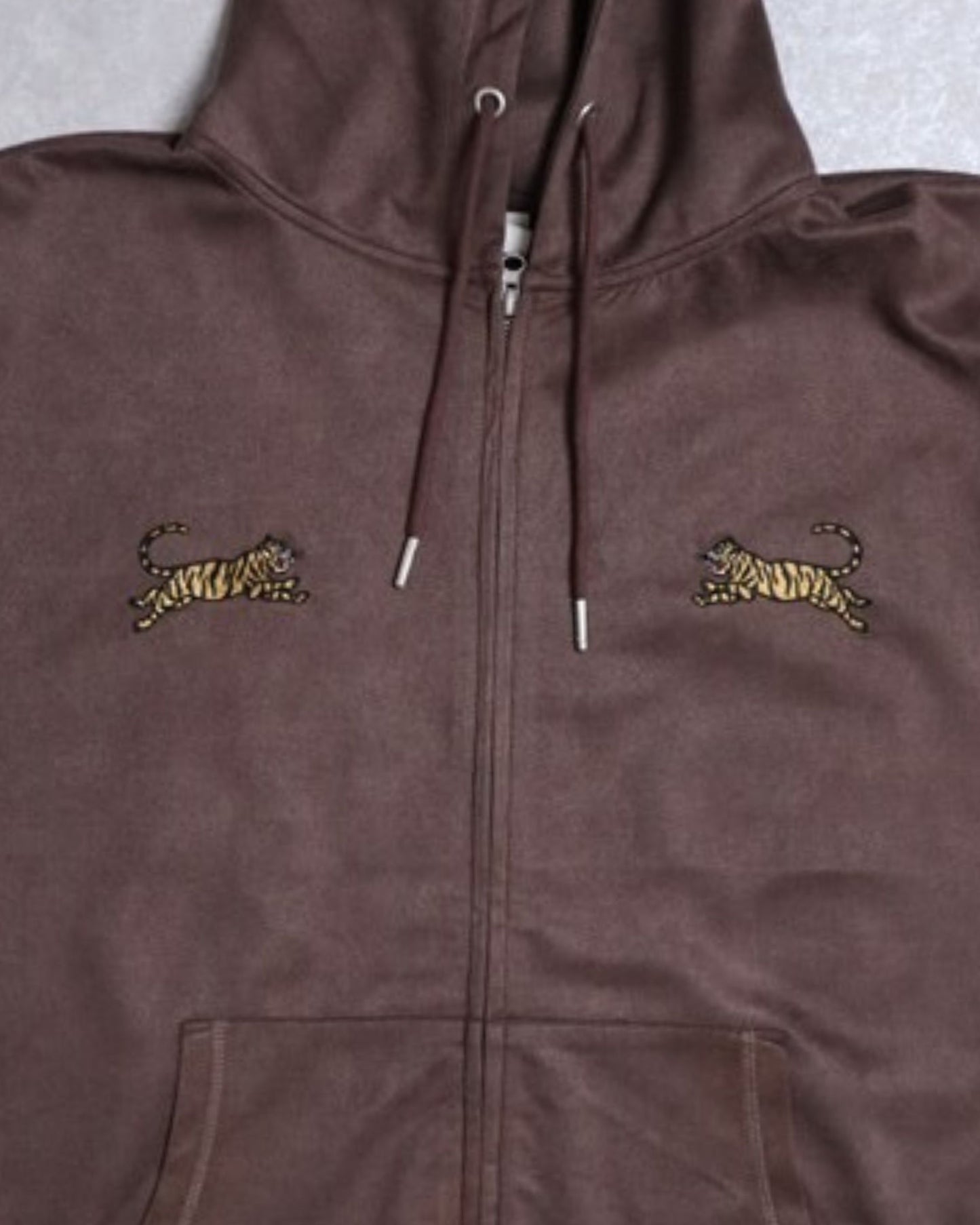 Tiger Suede Hoodie