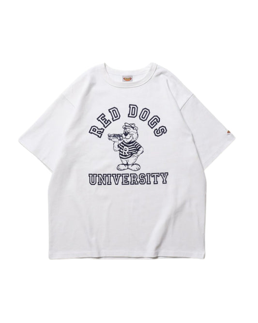 【RedDogs】フロッキープリントTシャツ