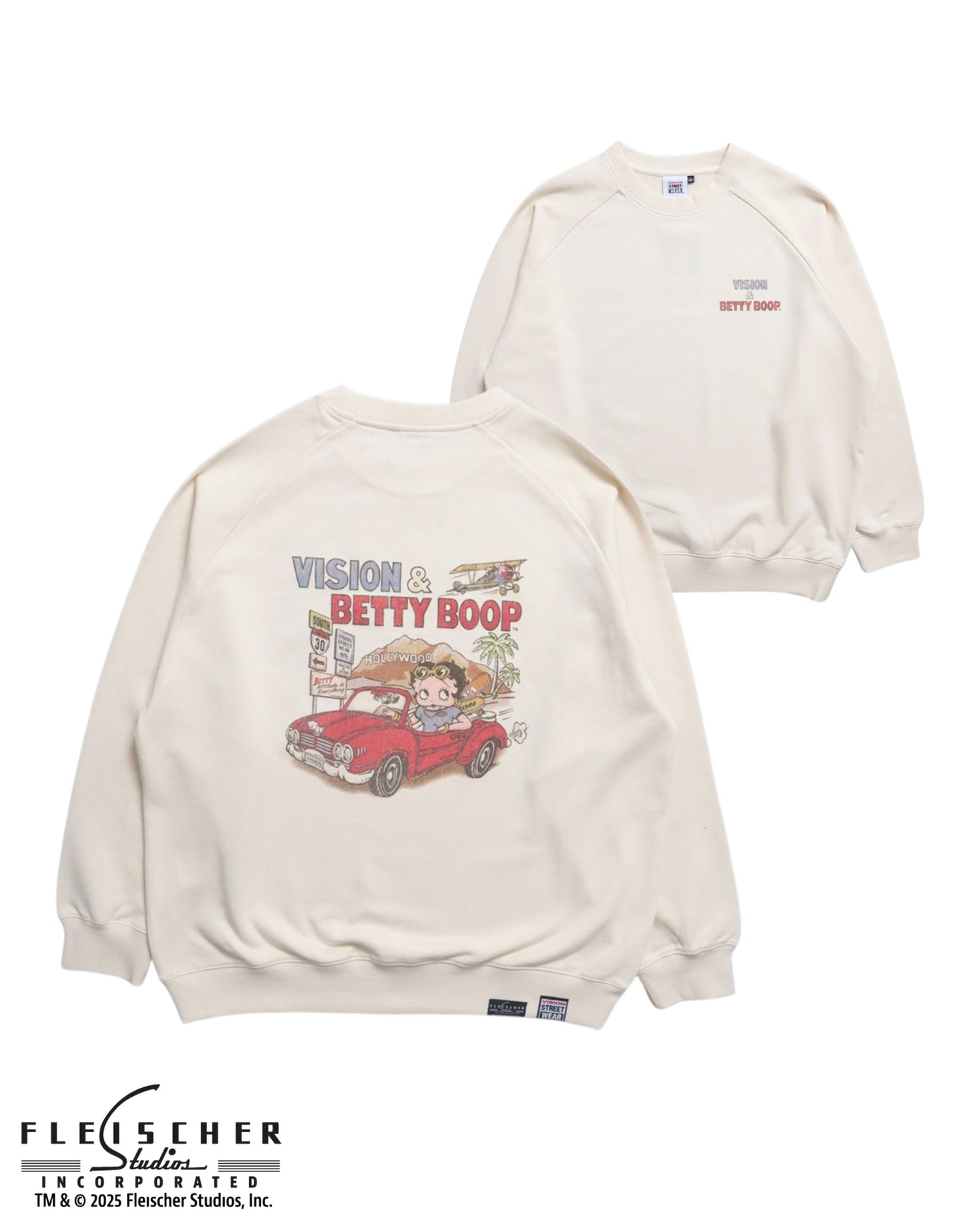 【BETTY BOOP™】 Drive Sweatshirt