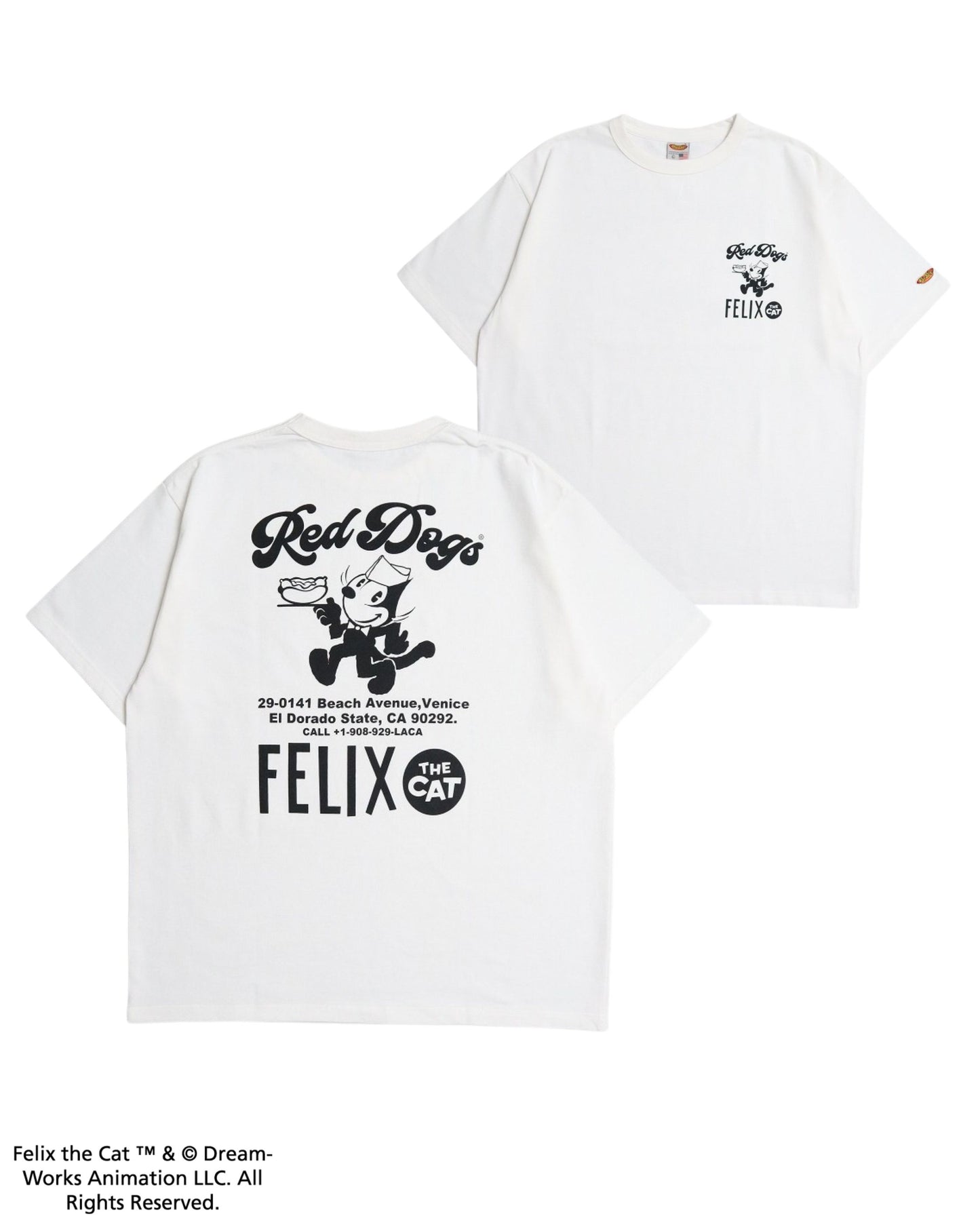 【RedDogs×FELIX THE CAT】 DinerT-shirt
