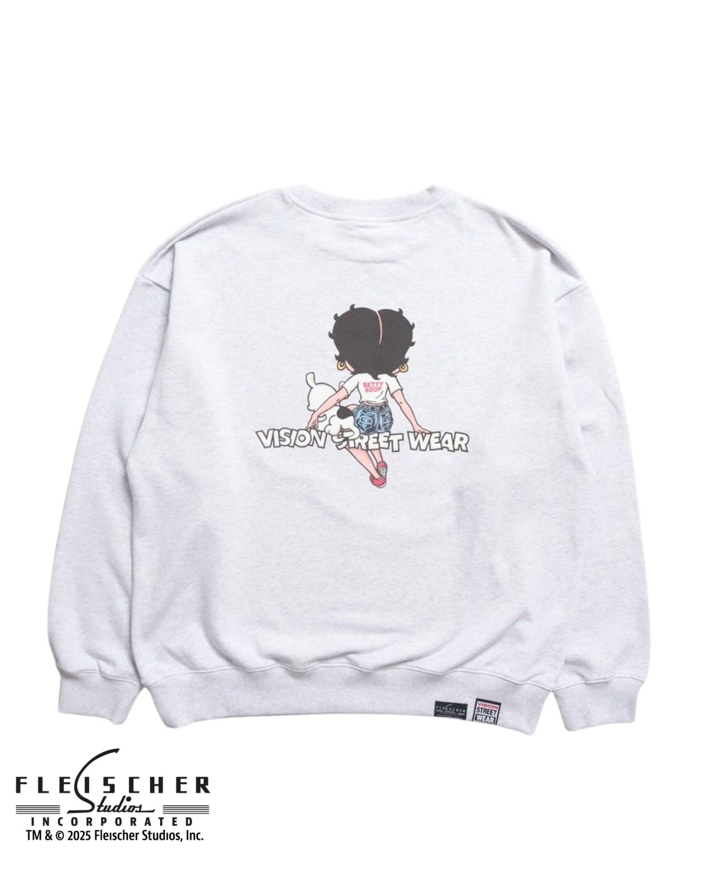 【BETTY BOOP™】 Front Back Sweatshirt