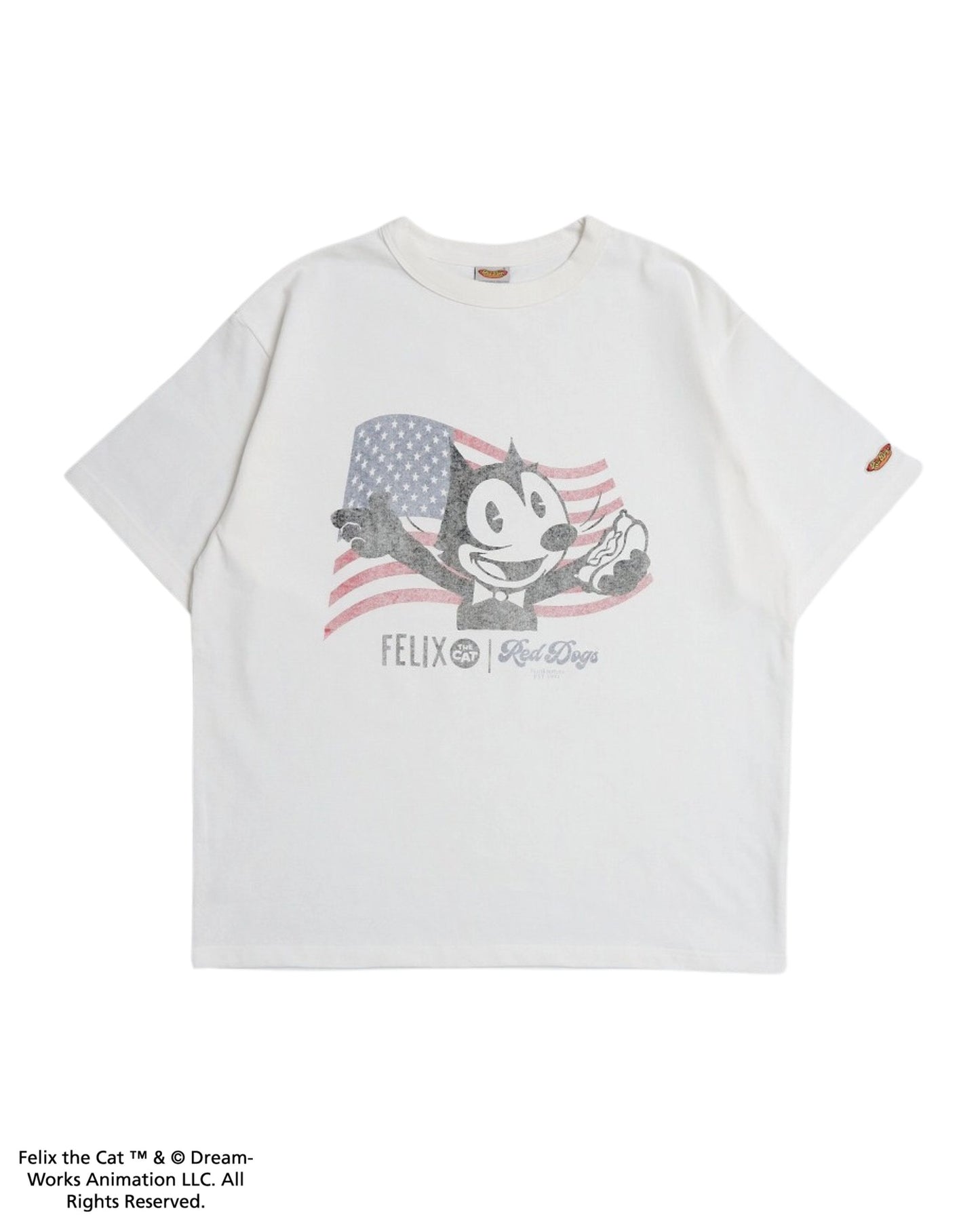 【RedDogs×FELIX THE CAT】 Flag T-shirt