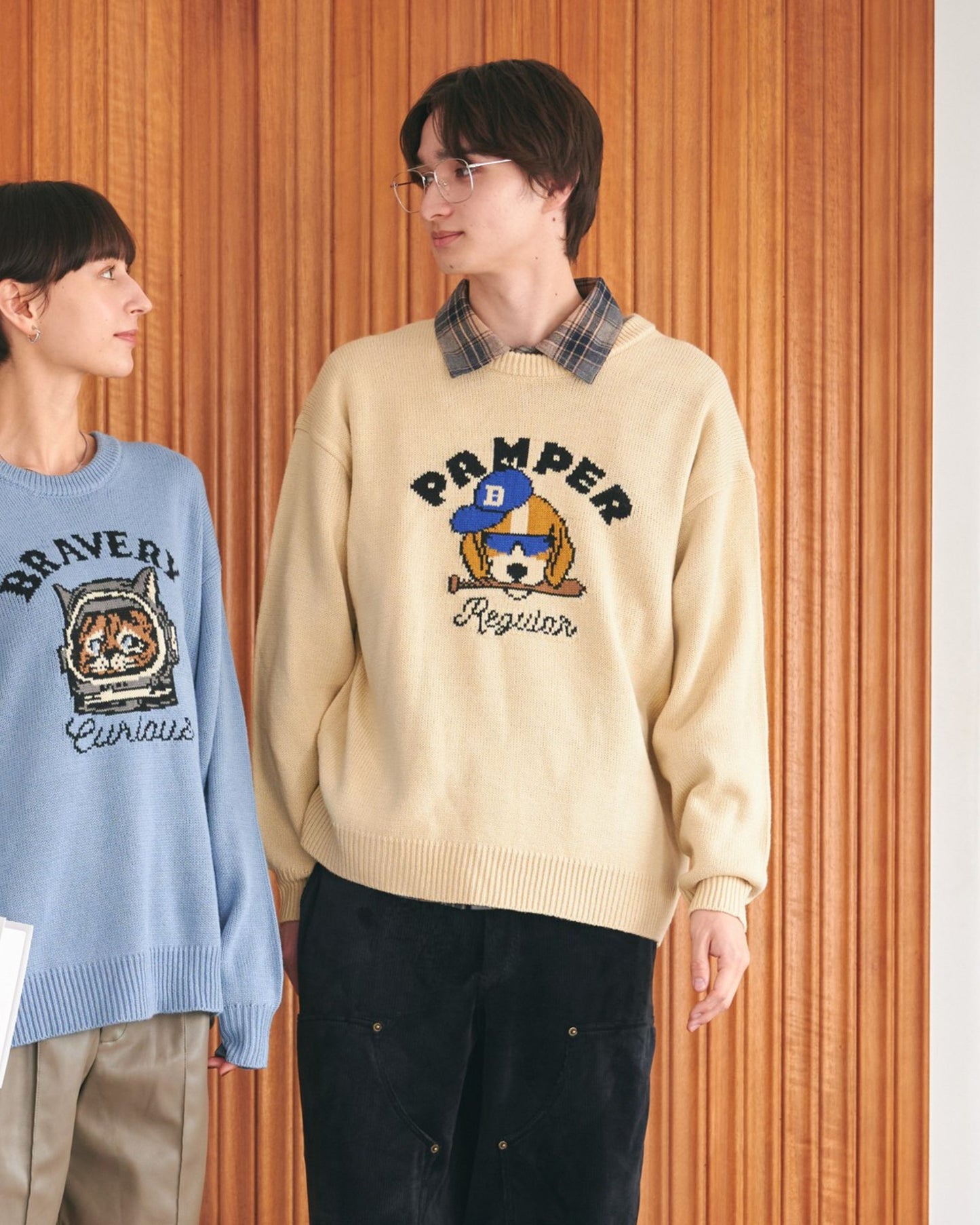 Dog Jacquard Knit