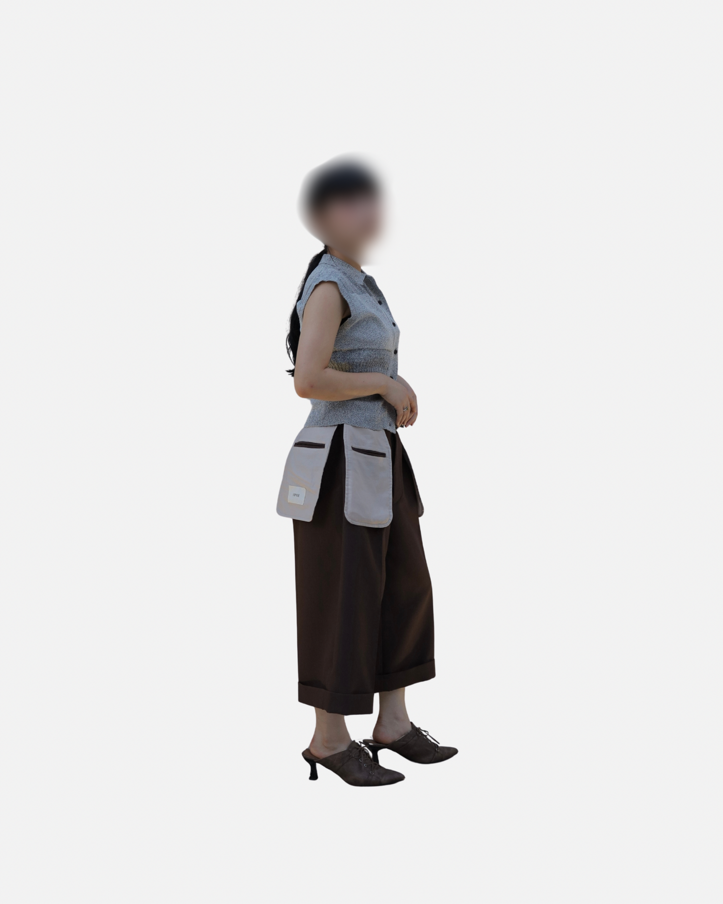 【LOILE】Avant Flap Shorts BROWN
