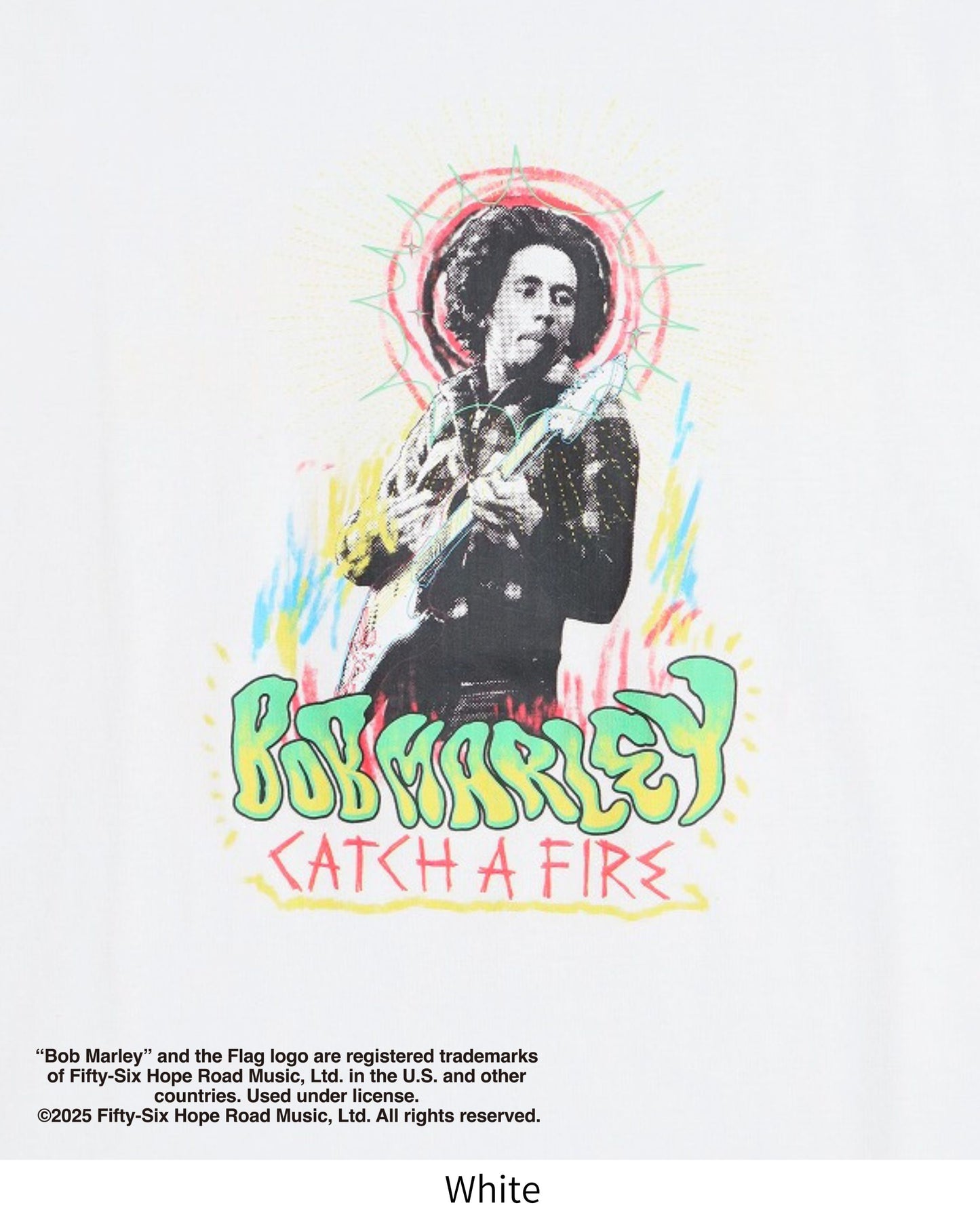 【BOB MARLEY】CATCH A FIRE Tee