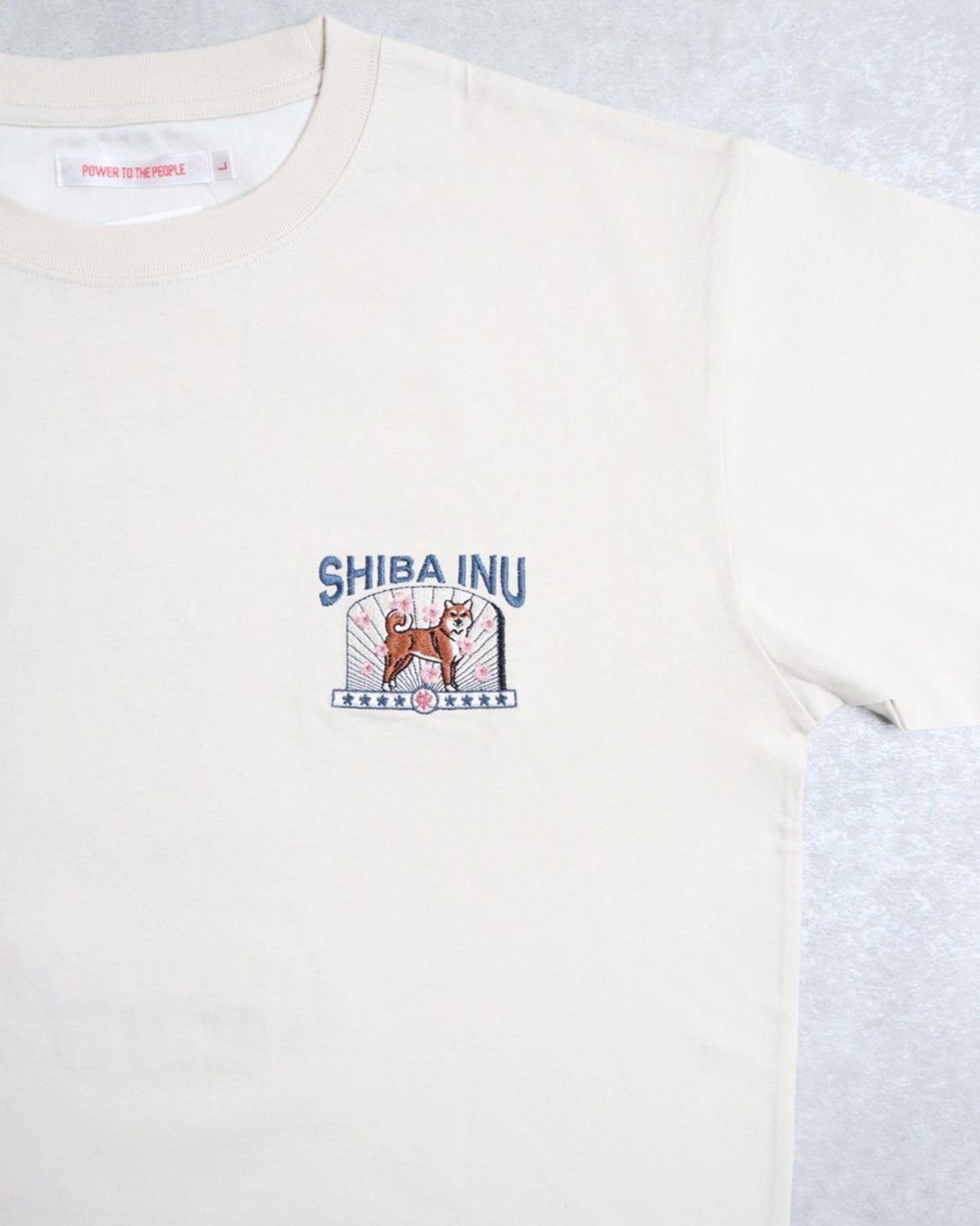 【JapanSeries】SHIBAINU Embroidered Tee