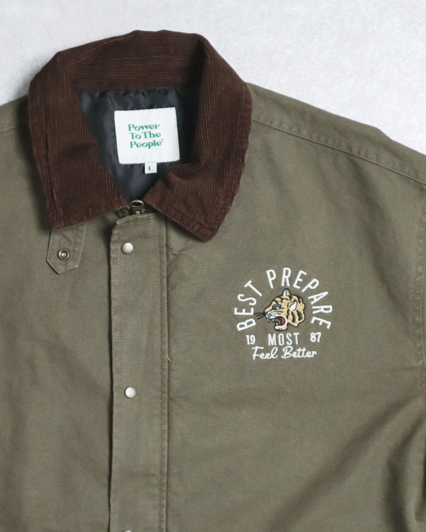 Corduroy Collar Jacket