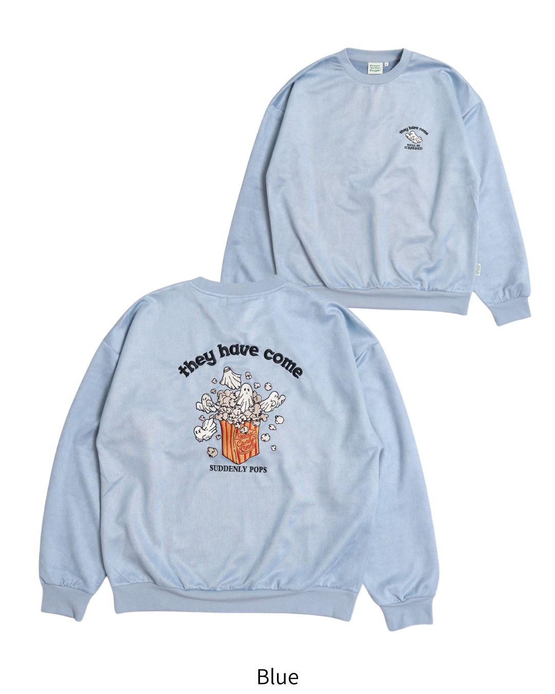 Ghost Suede Sweatshirt