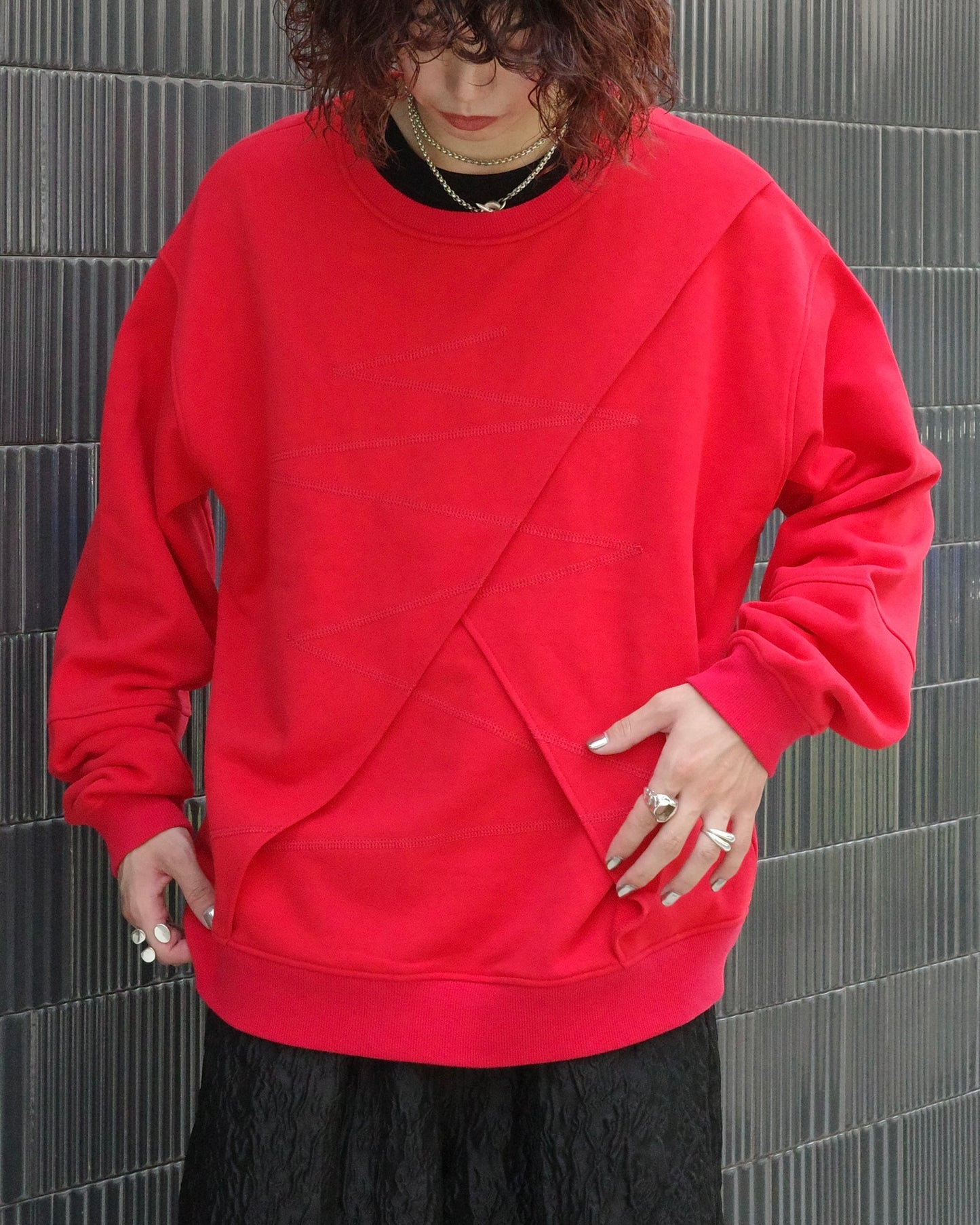 【LOILE】Swing stitch sweat