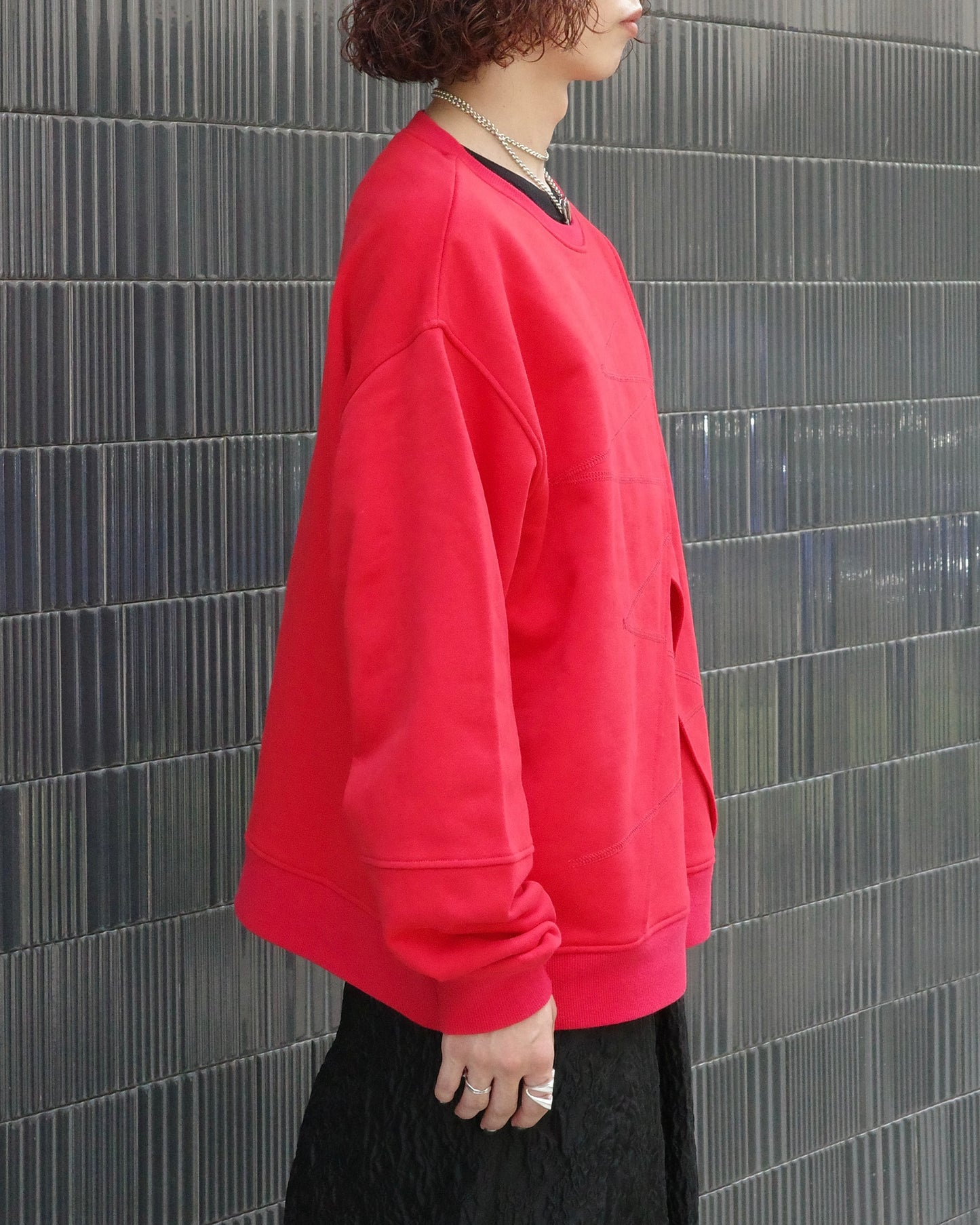 【LOILE】Swing stitch sweat