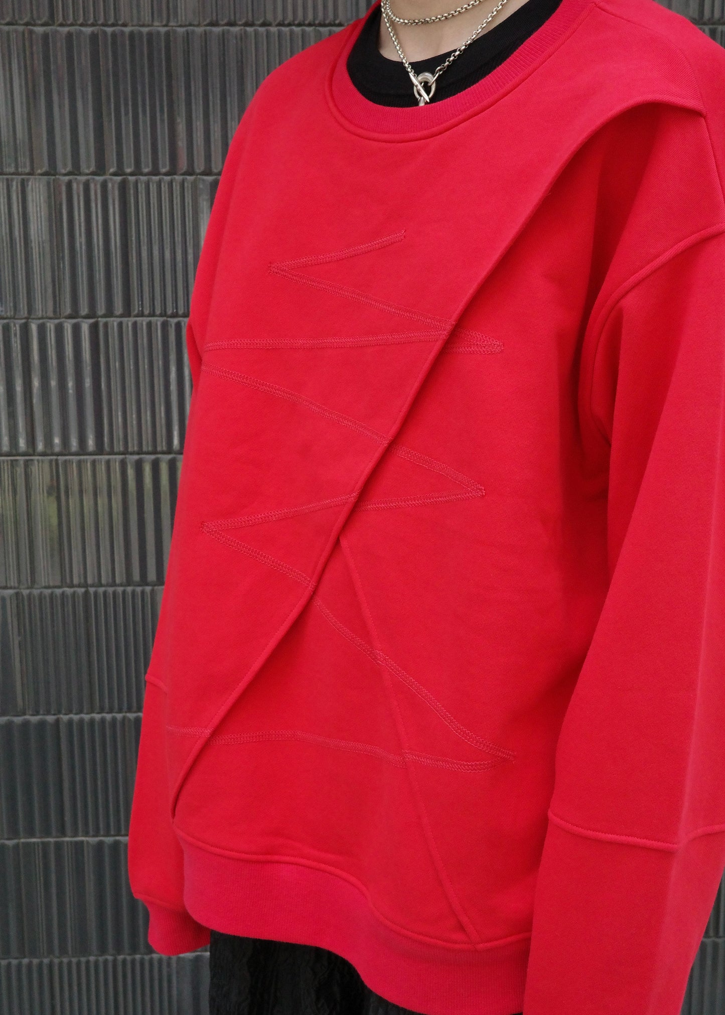 【LOILE】Swing stitch sweat
