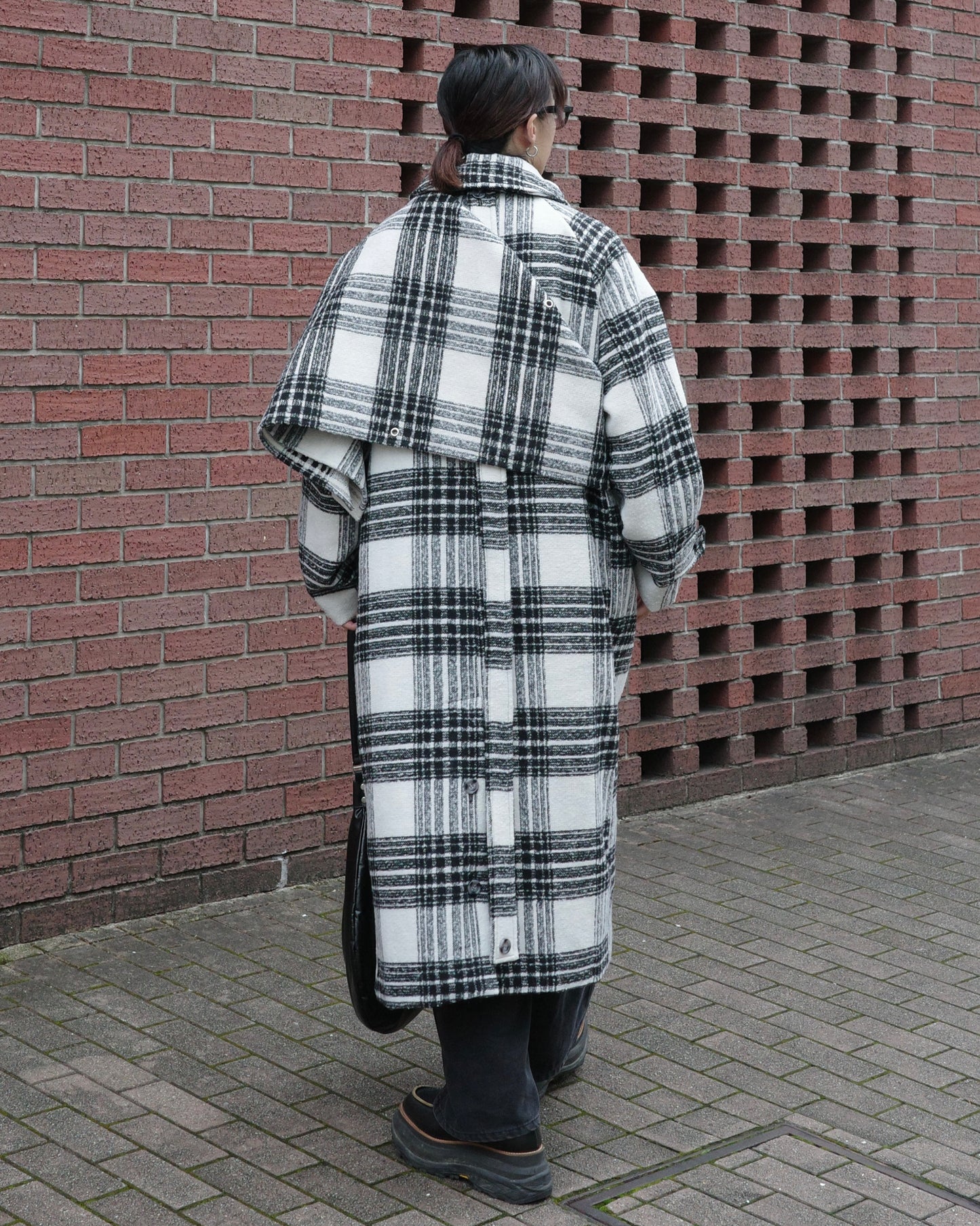 【LOILE】Check long coat