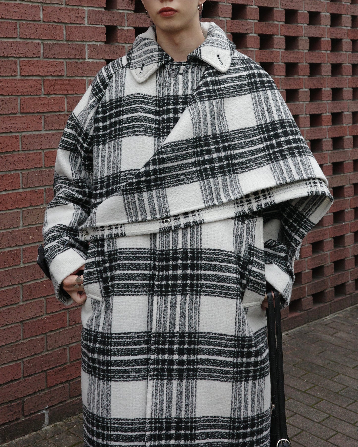 【LOILE】Check long coat