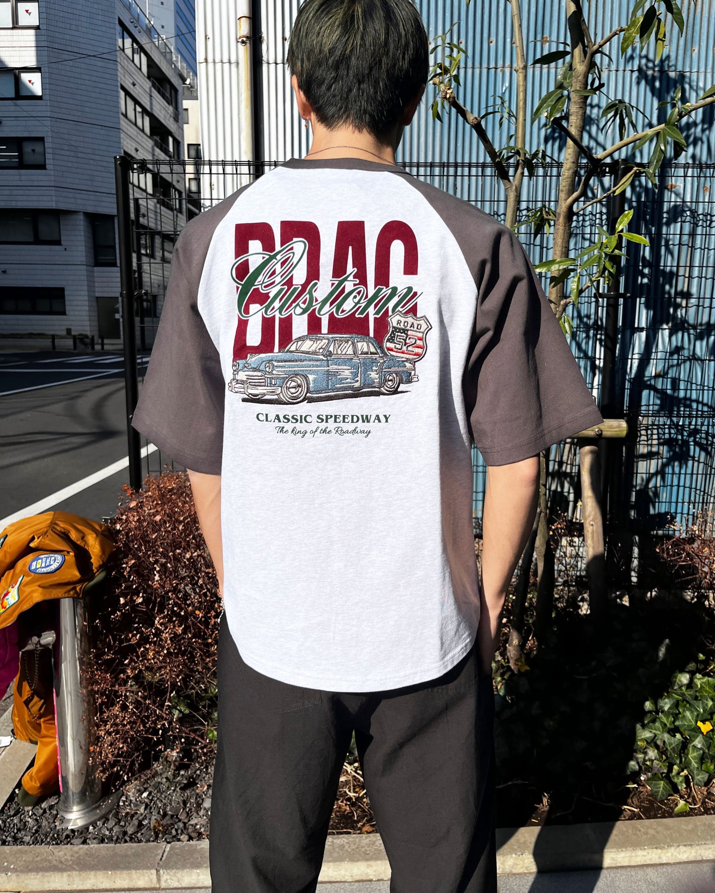 Car Raglan Tee