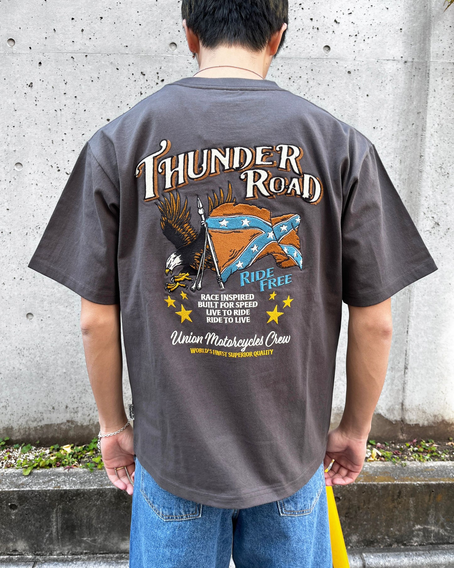Eagle Embroidery Tee