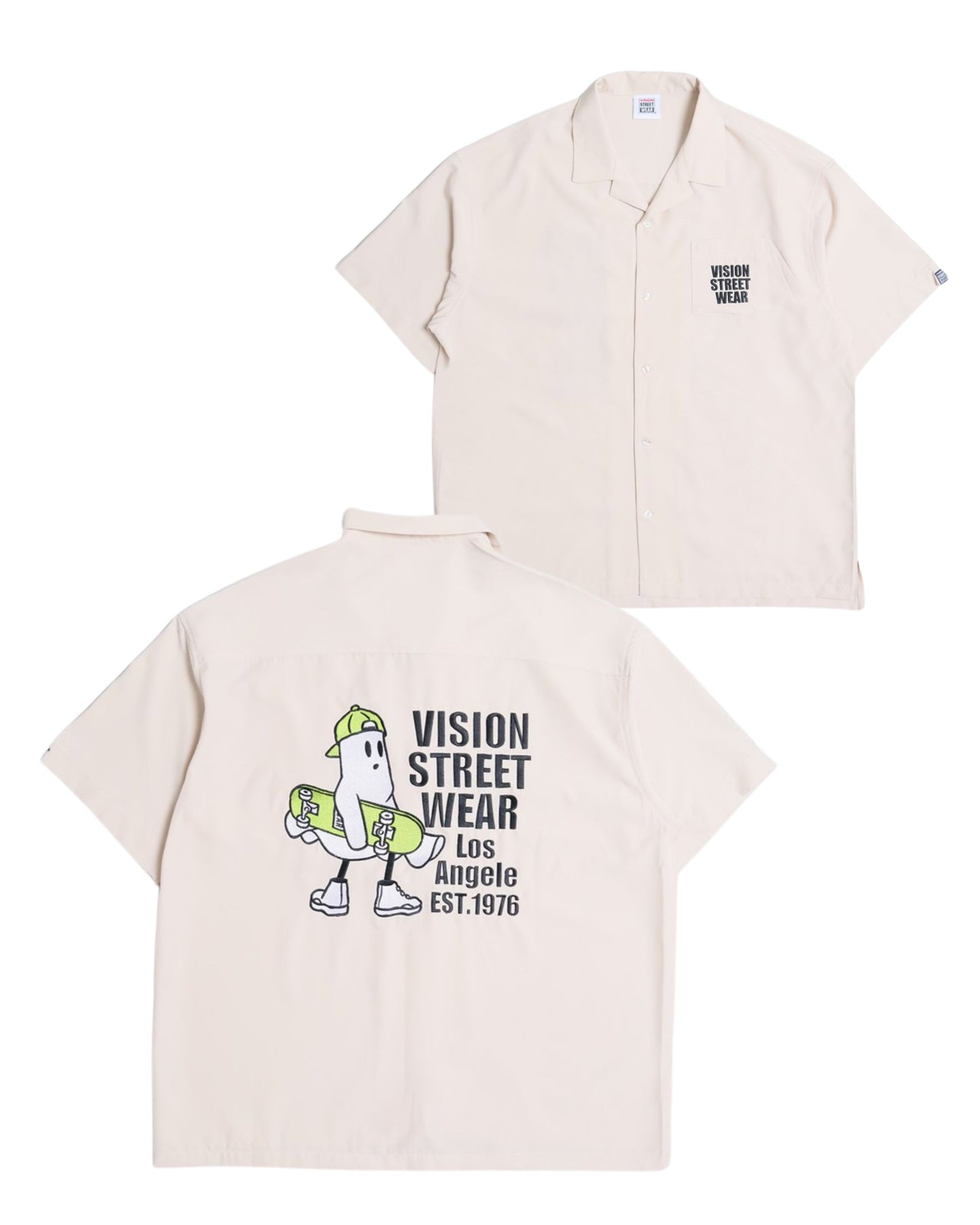 GHOST EMBROIDERY SHIRTS