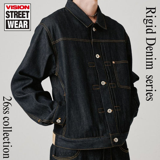 着るほど馴染むリジットシリーズがVISION STREET WEARから登場。