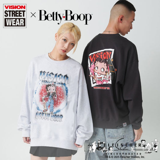 2025AW  VISION STREET WEAR  ×  Betty Boop™