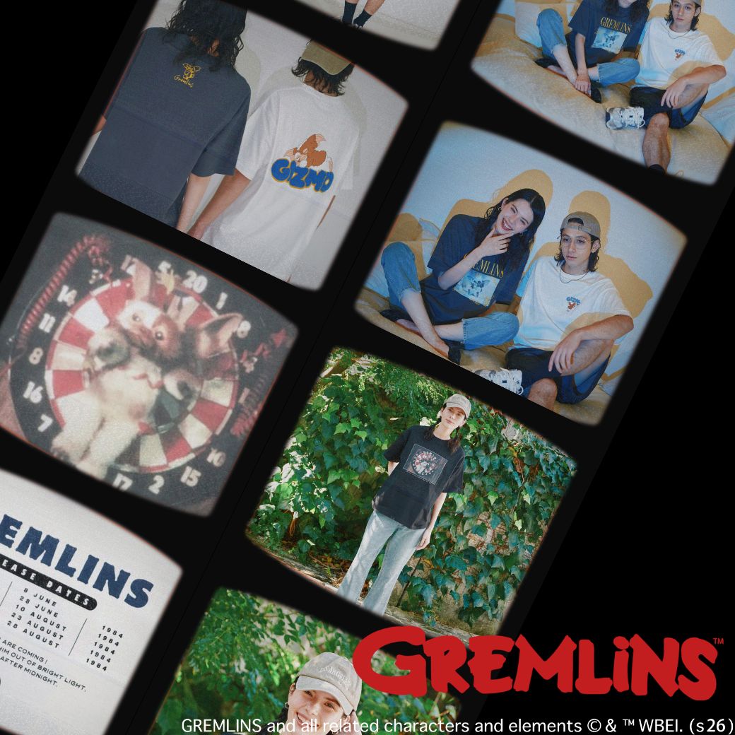 今年もグレムリンがやってきた！ギズモがいっぱいの新作Ｔシャツを一気に紹介！