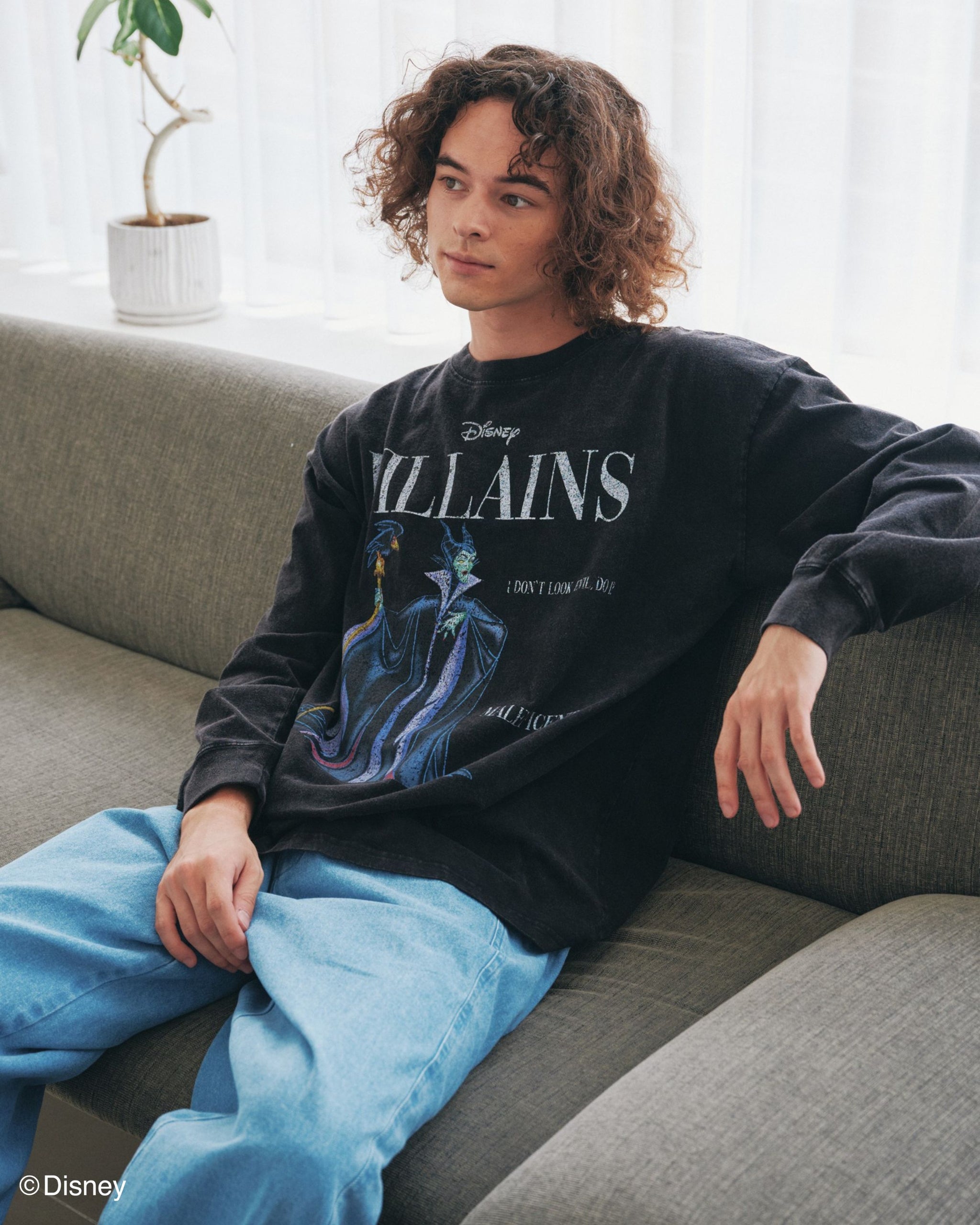 【Disneyヴィランズ】マレフィセント  マガジンロンTee