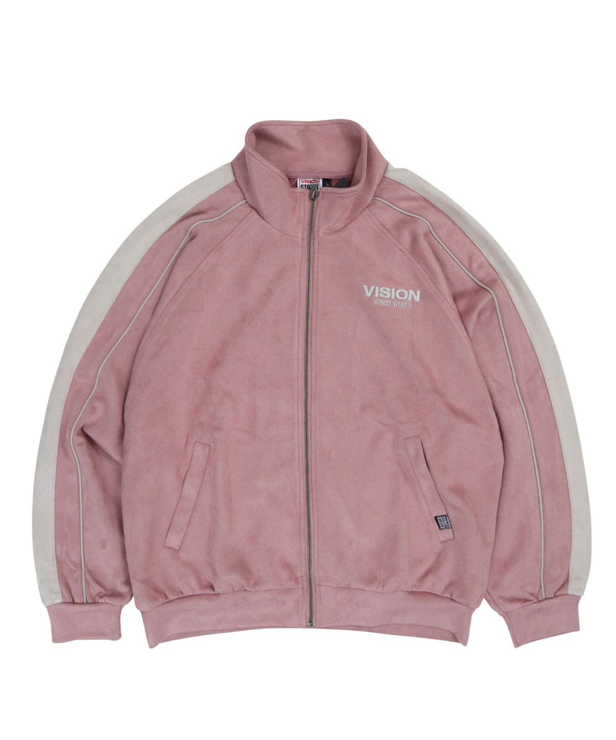 Fake suede track jacket / フェイクスエードトラックジャケット