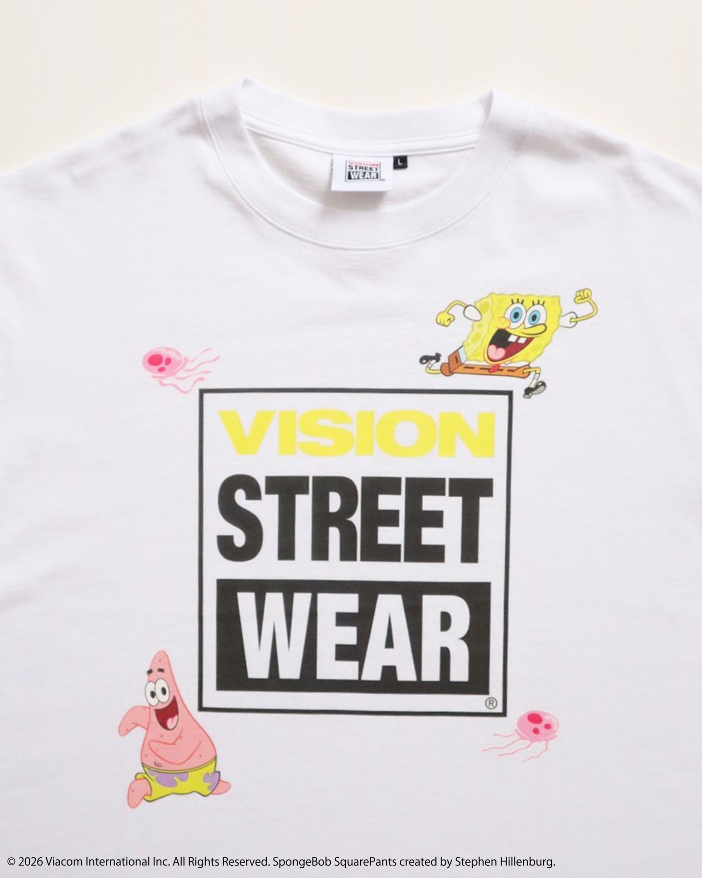 【スポンジ・ボブコラボ】VSW LogoT / VSWロゴグラフィックTシャツ