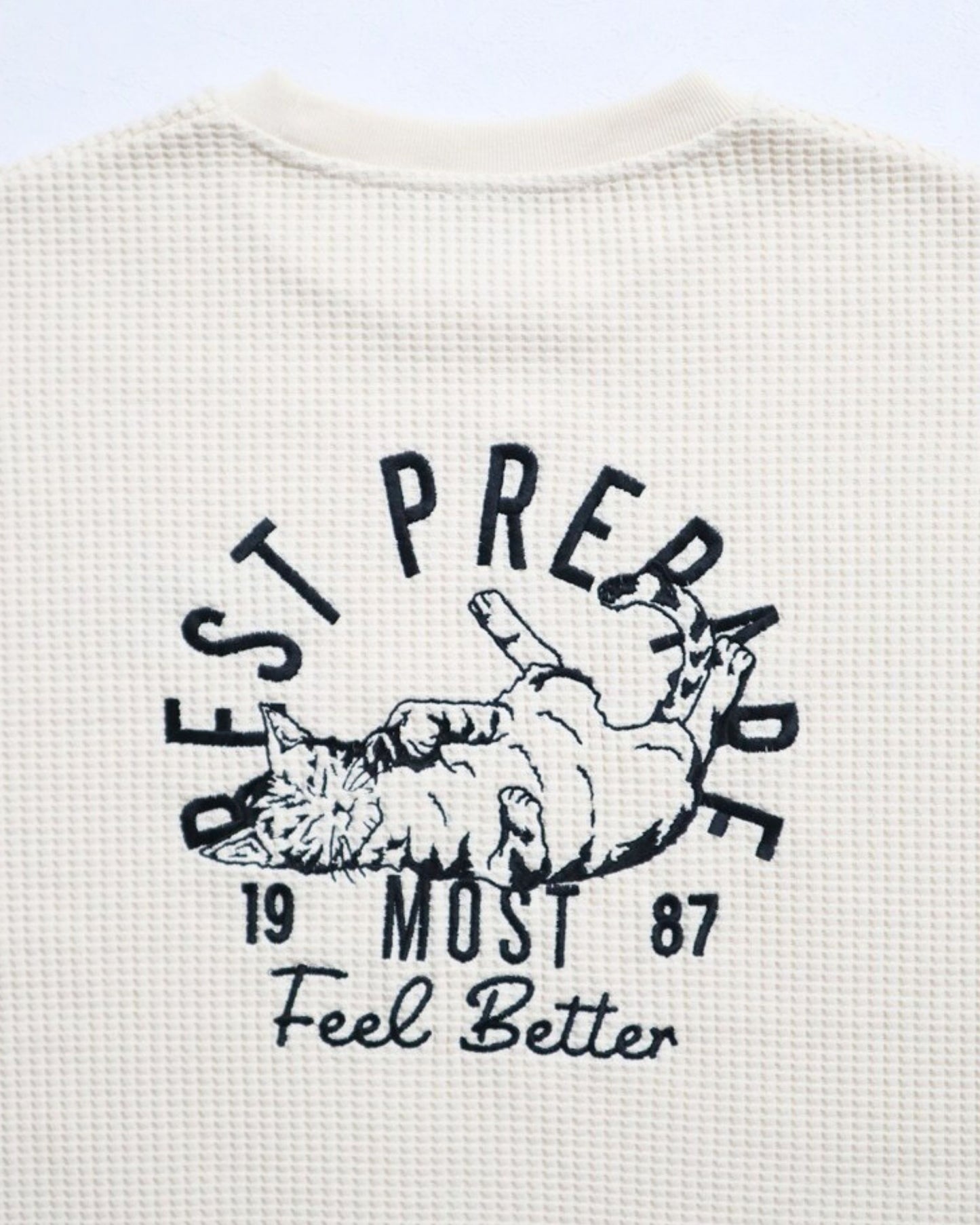 Cat Waffle Sweatshirt