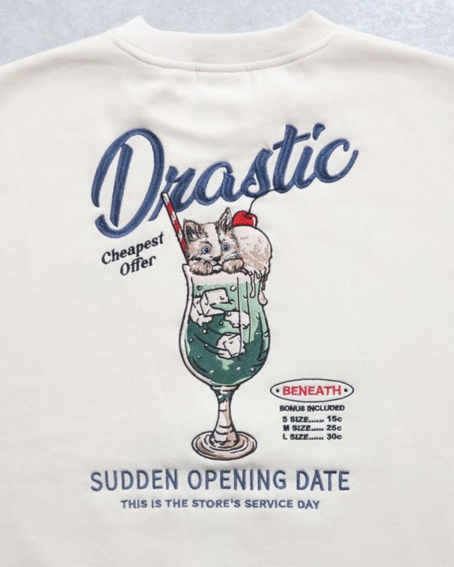 Soda Cat  Sweatshirt