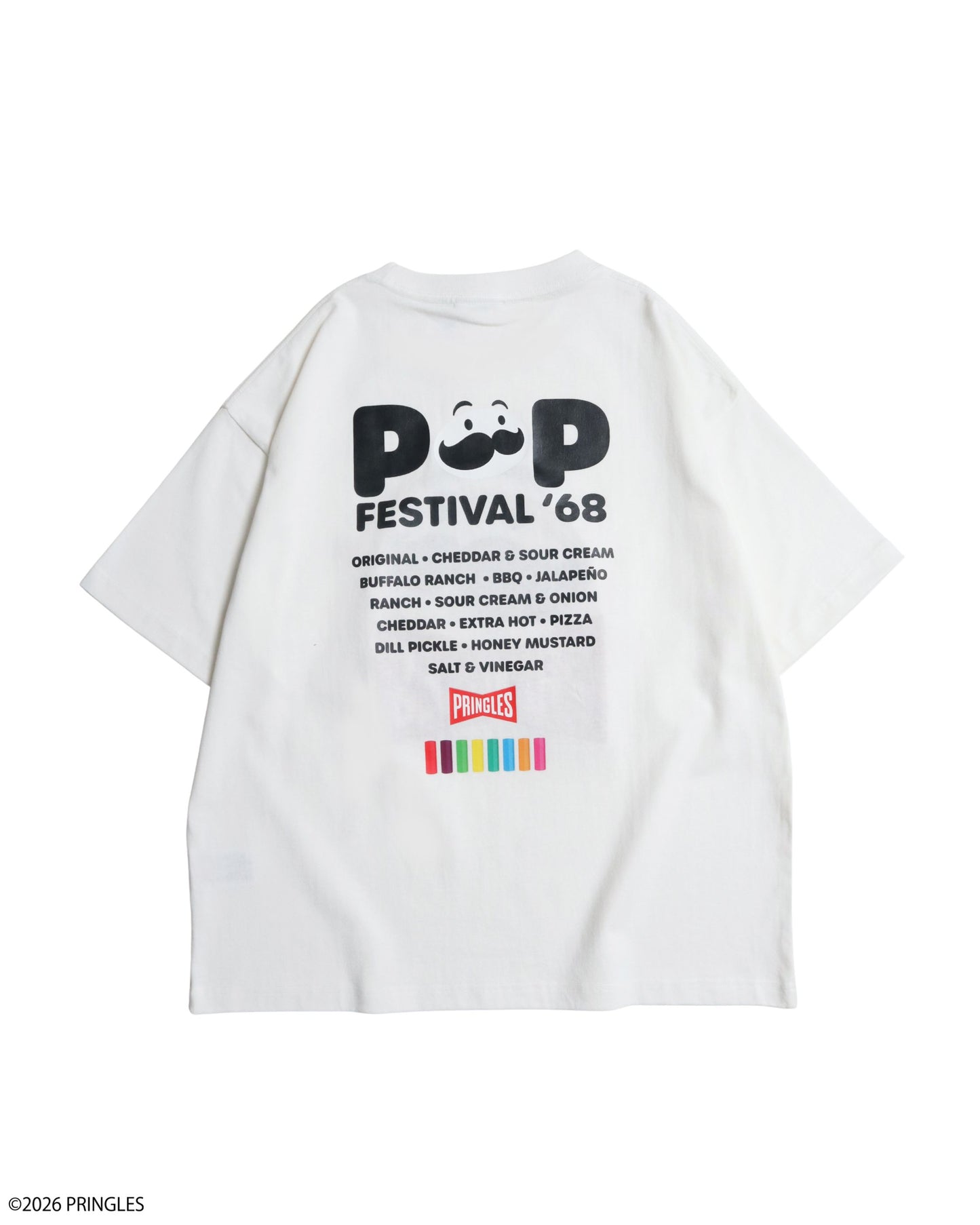 【PRINGLES】サガラ刺繍Tシャツ