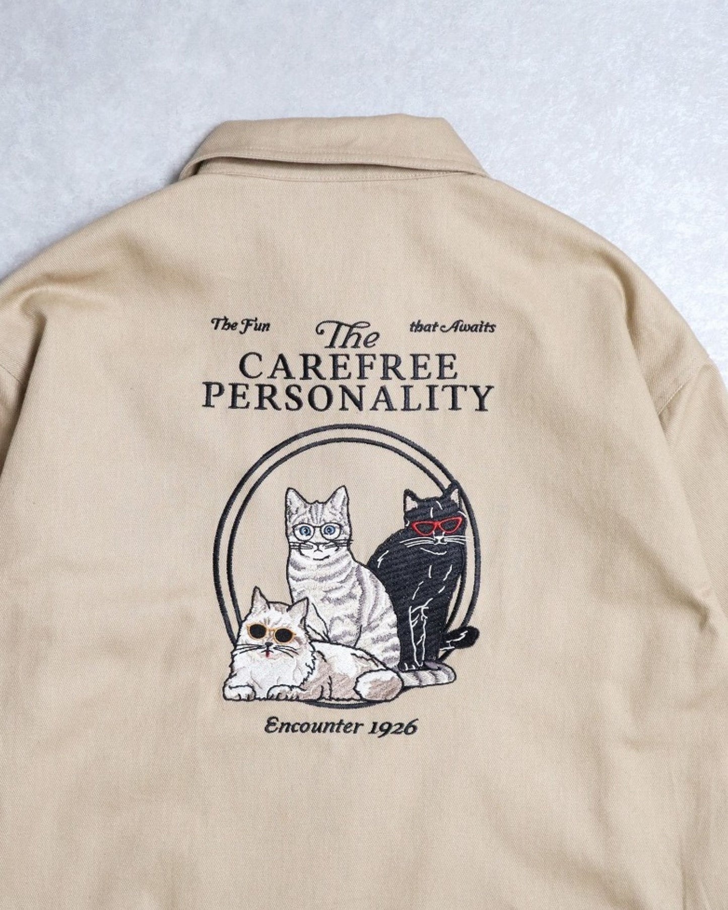 Cat Twill Jacket