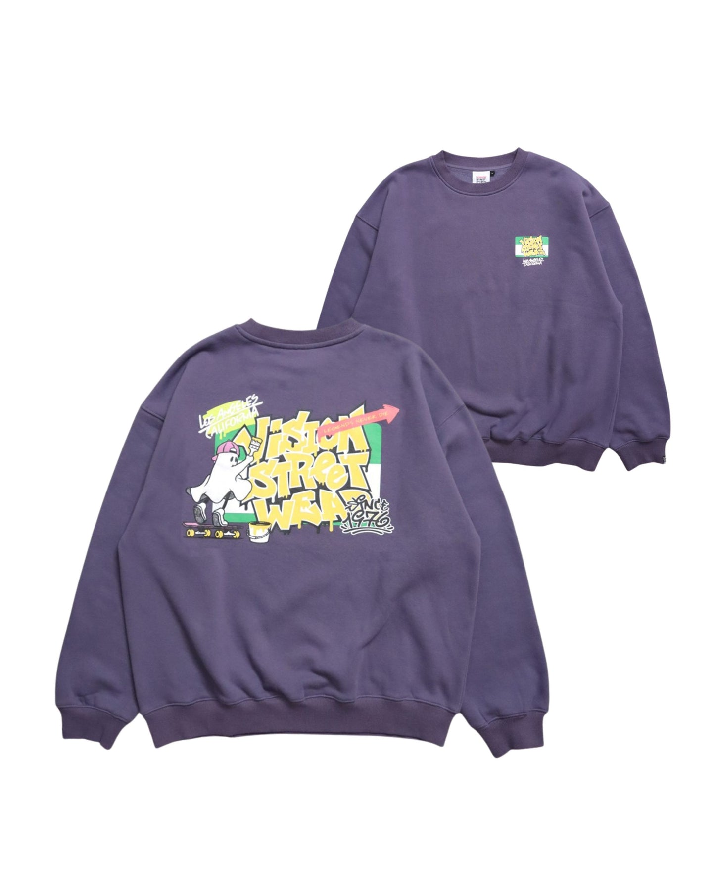 Ghost Sticker Sweatshirt