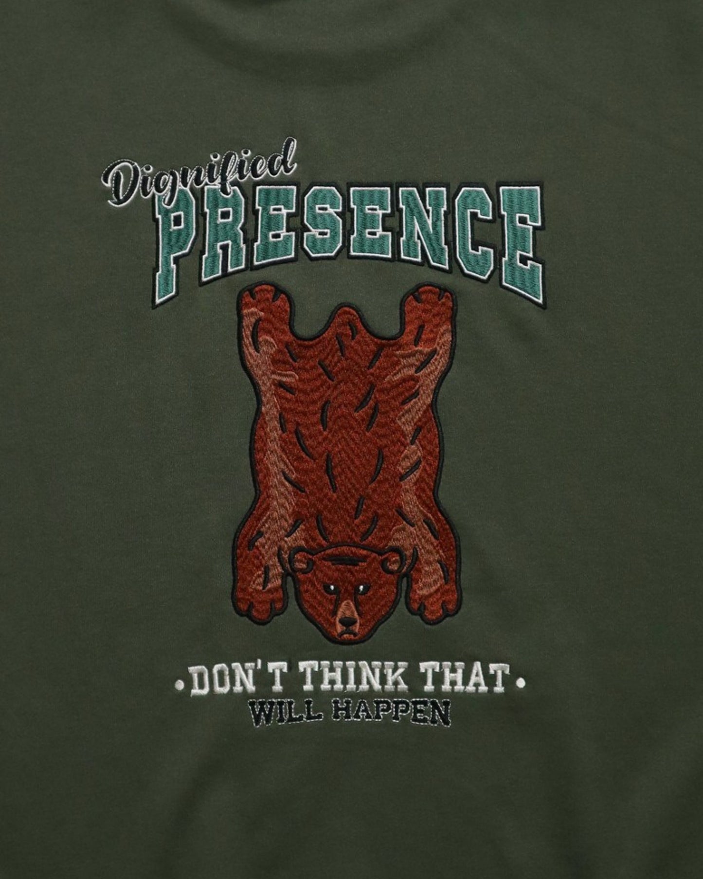 チベタンラグスウェット　クマ柄