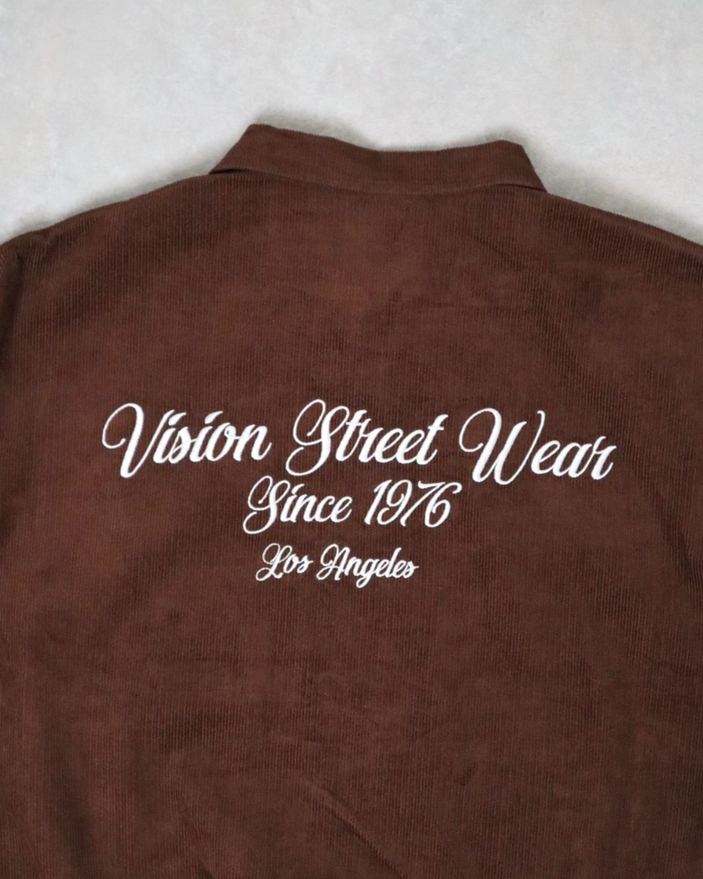 Embroidered Corduroy Jacket