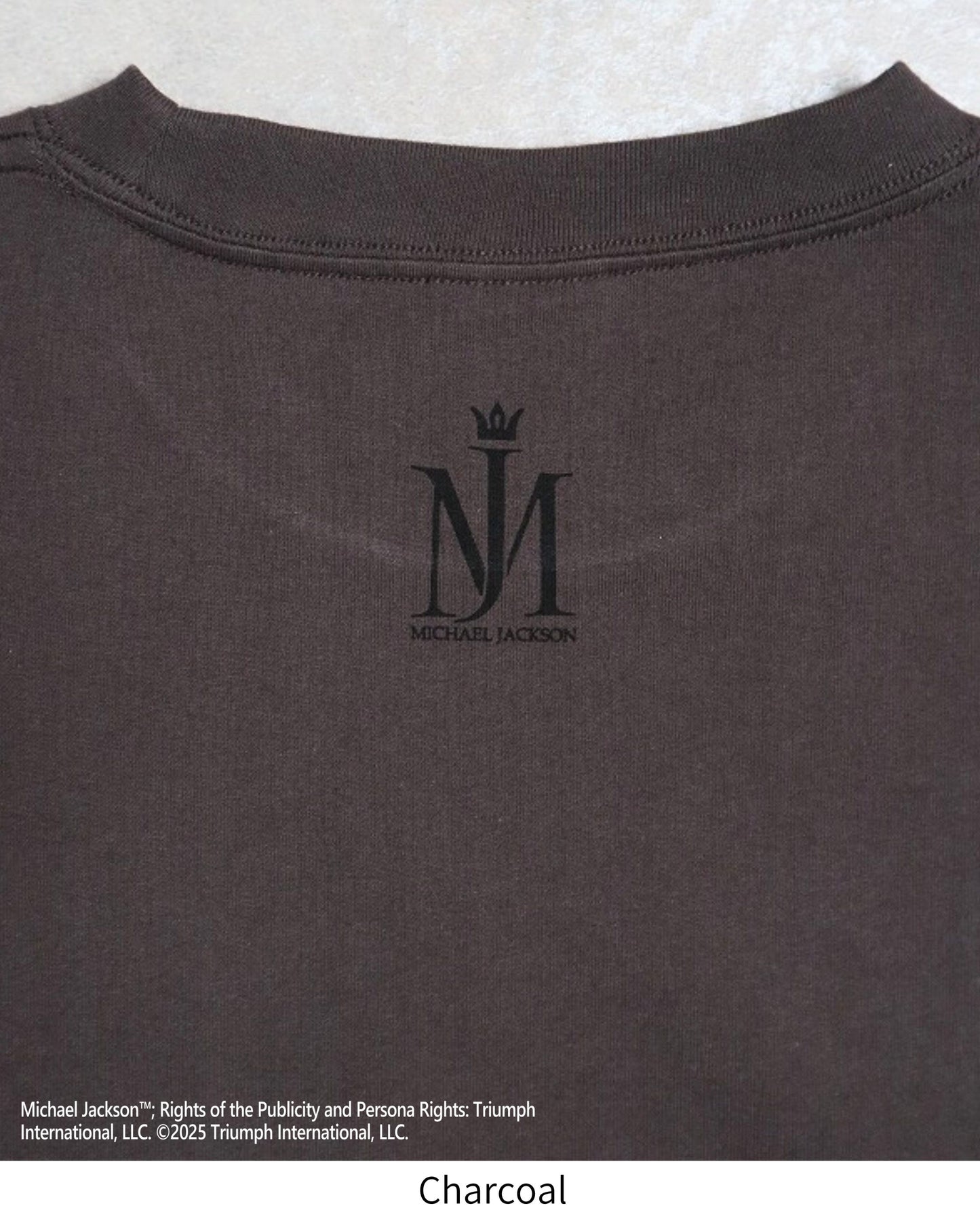 【Michael Jackson】Silver Foil Print Tee